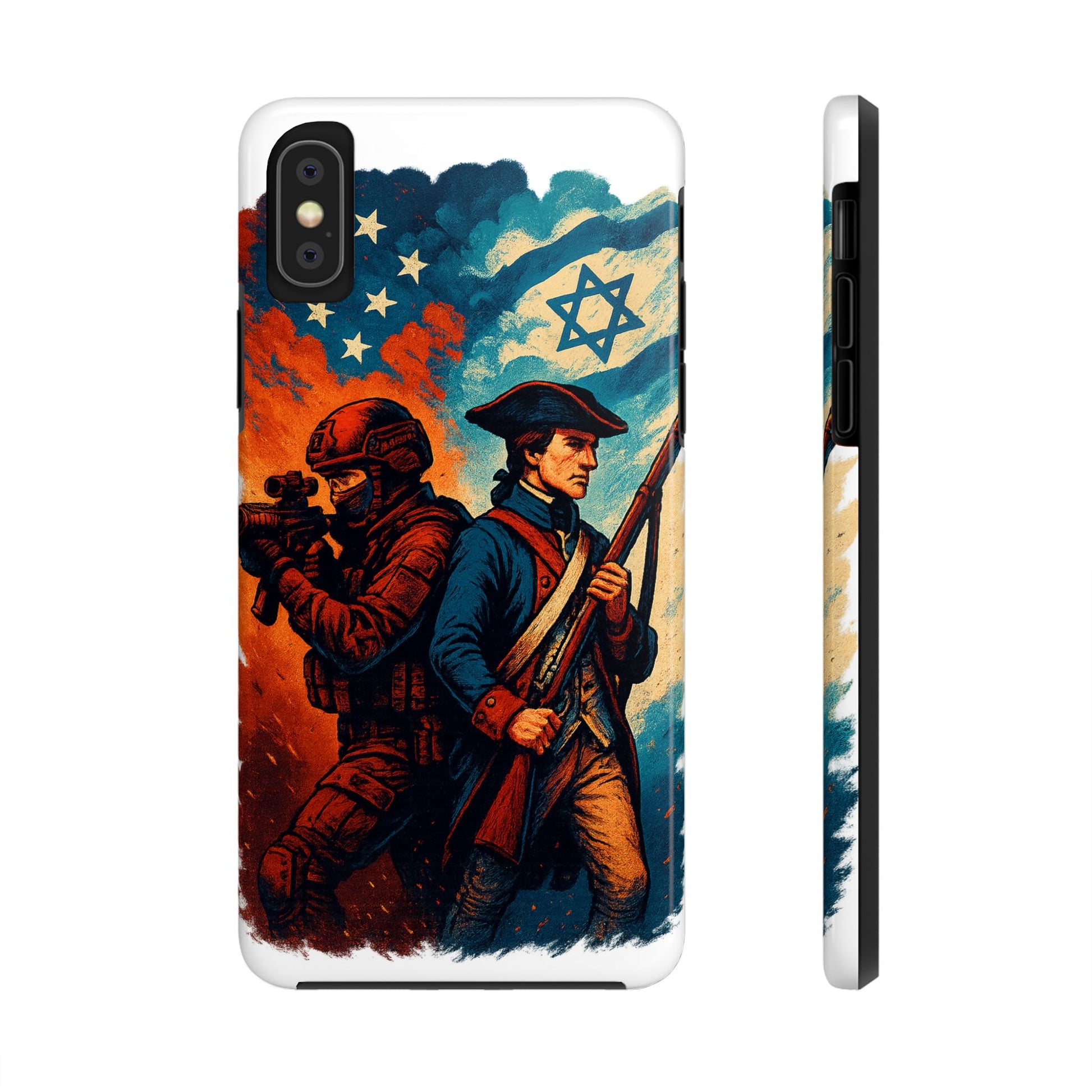 Defenders Across Generations Tough Phone Cases - American Zionist