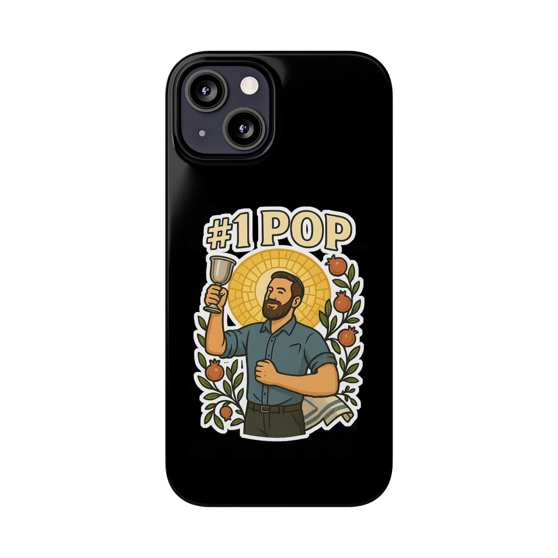 1 Pop Slim Phone Cases - American Zionist