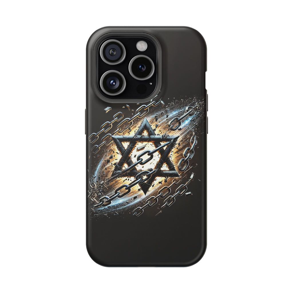 Galaxy Star of David Magnetic Tough Cases - American Zionist