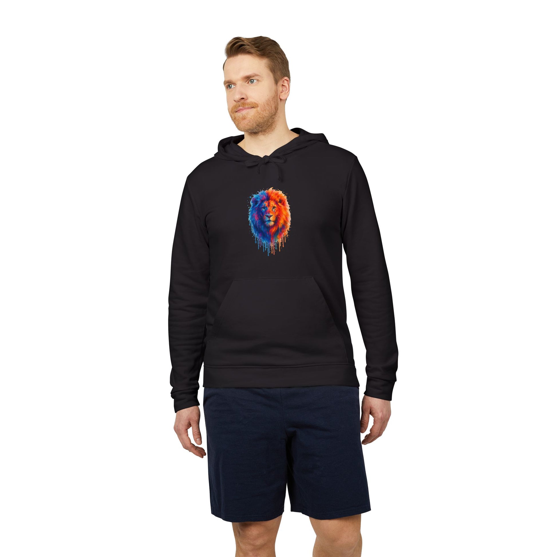 Judah Unleashed Adidas Unisex Fleece Hoodie - American Zionist
