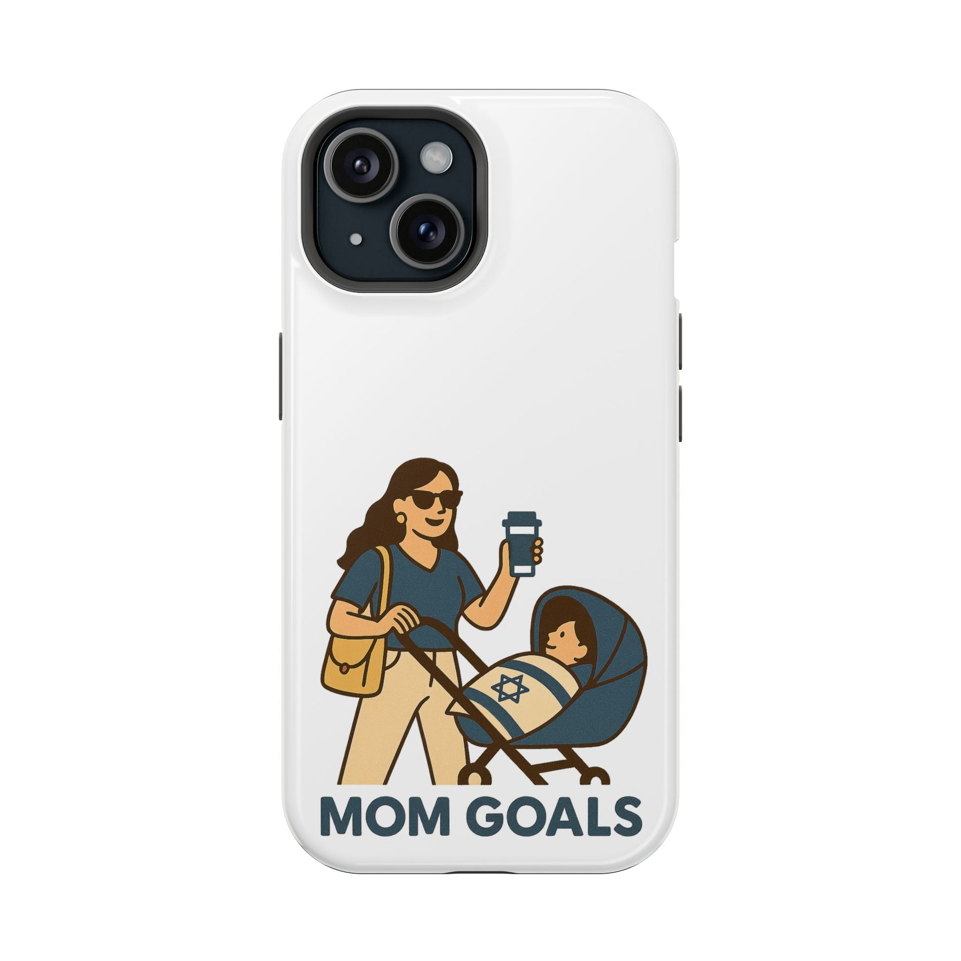 Mom Goals Magnetic Tough Cases - American Zionist