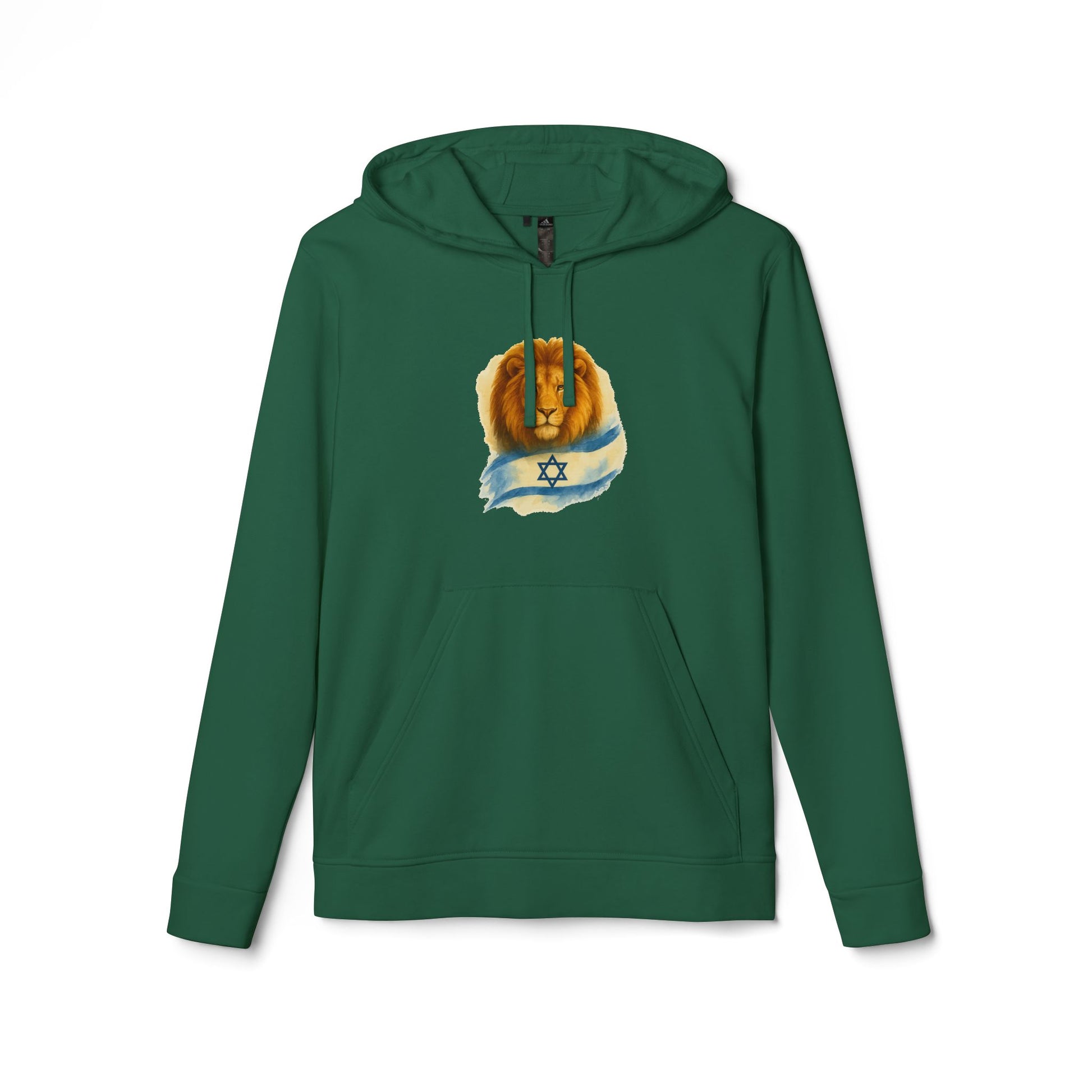 Lion Of Israel Adidas Unisex Fleece Hoodie