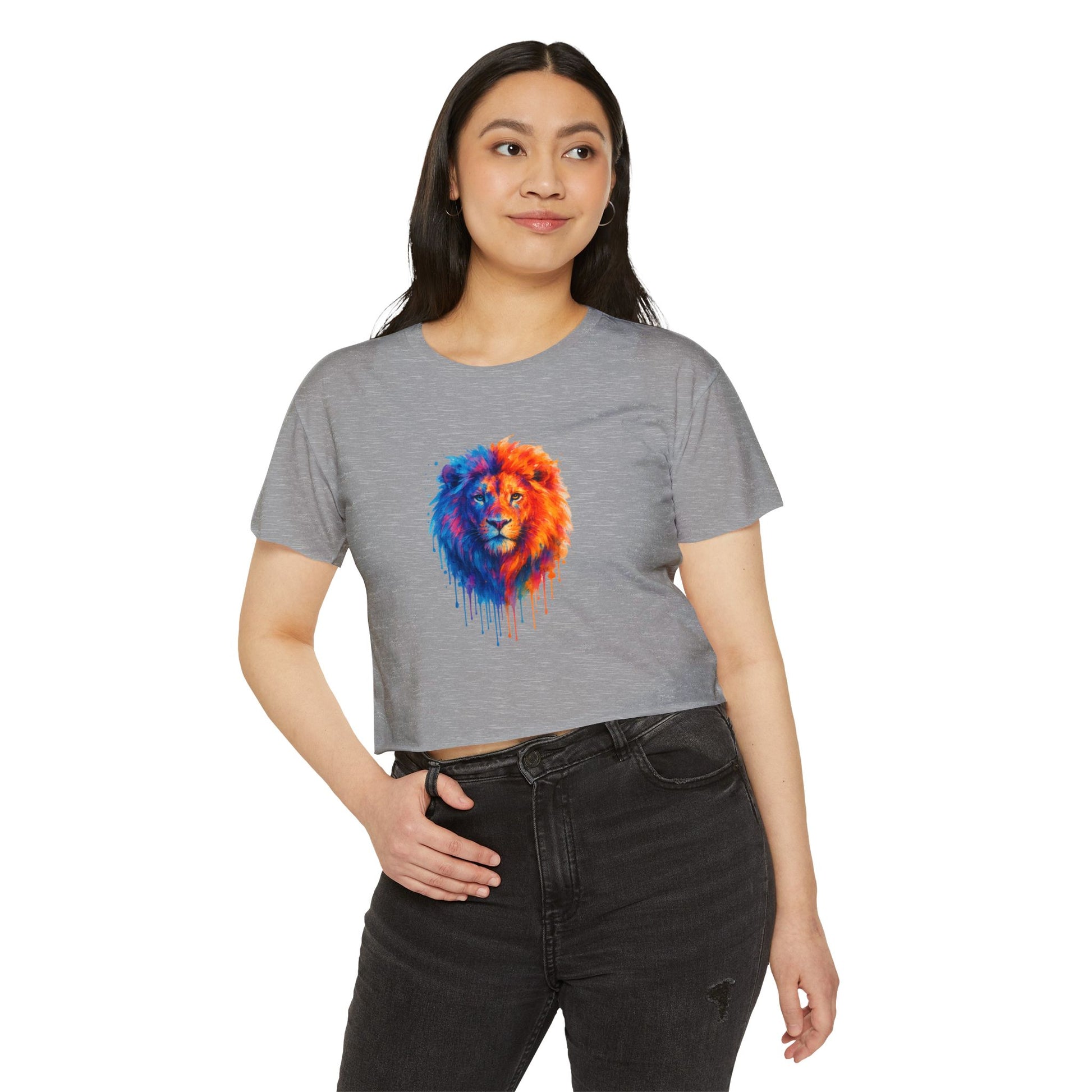 Judah Unleashed Women's Festival Crop Top - American Zionist