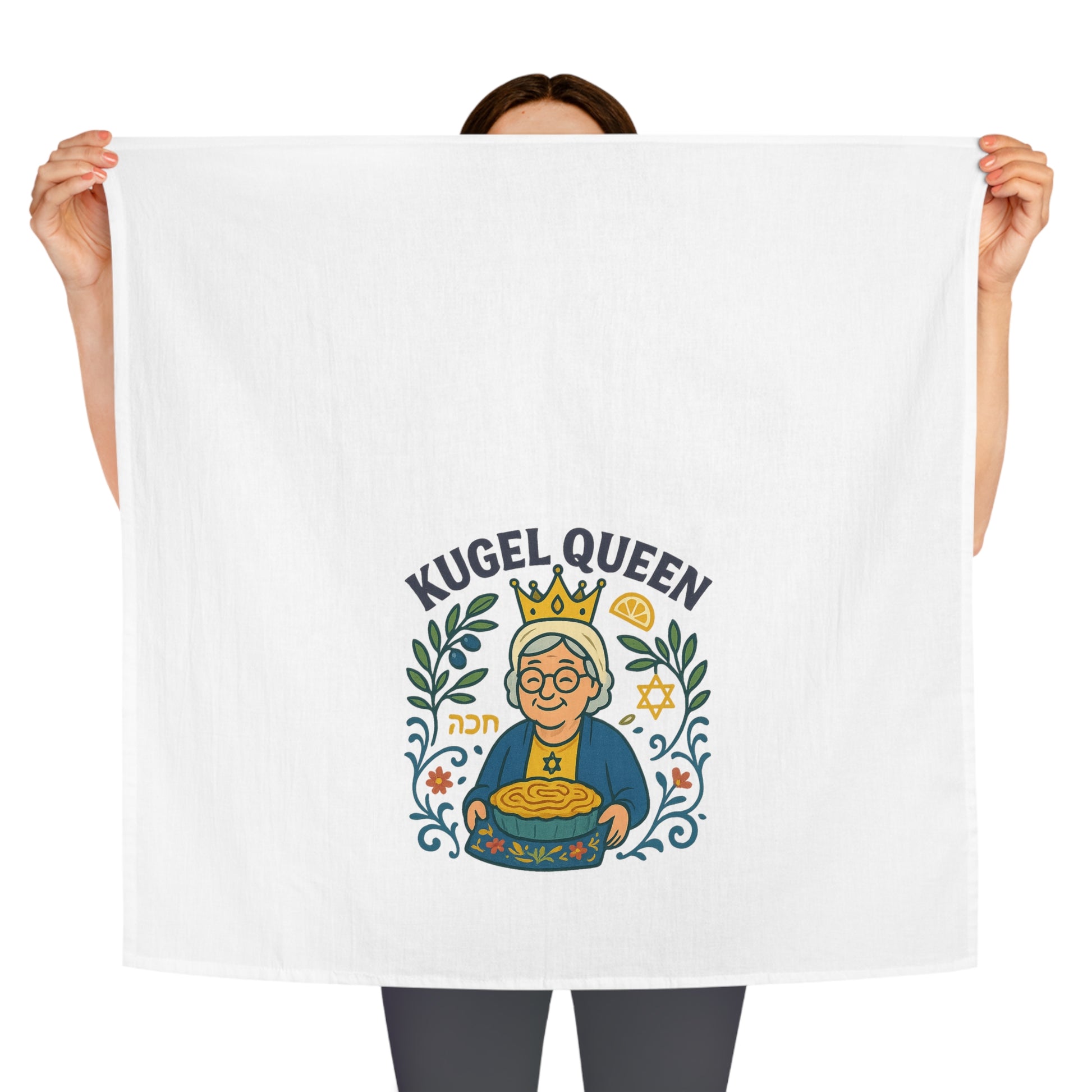 Kugel Queen Tea Towel - American Zionist