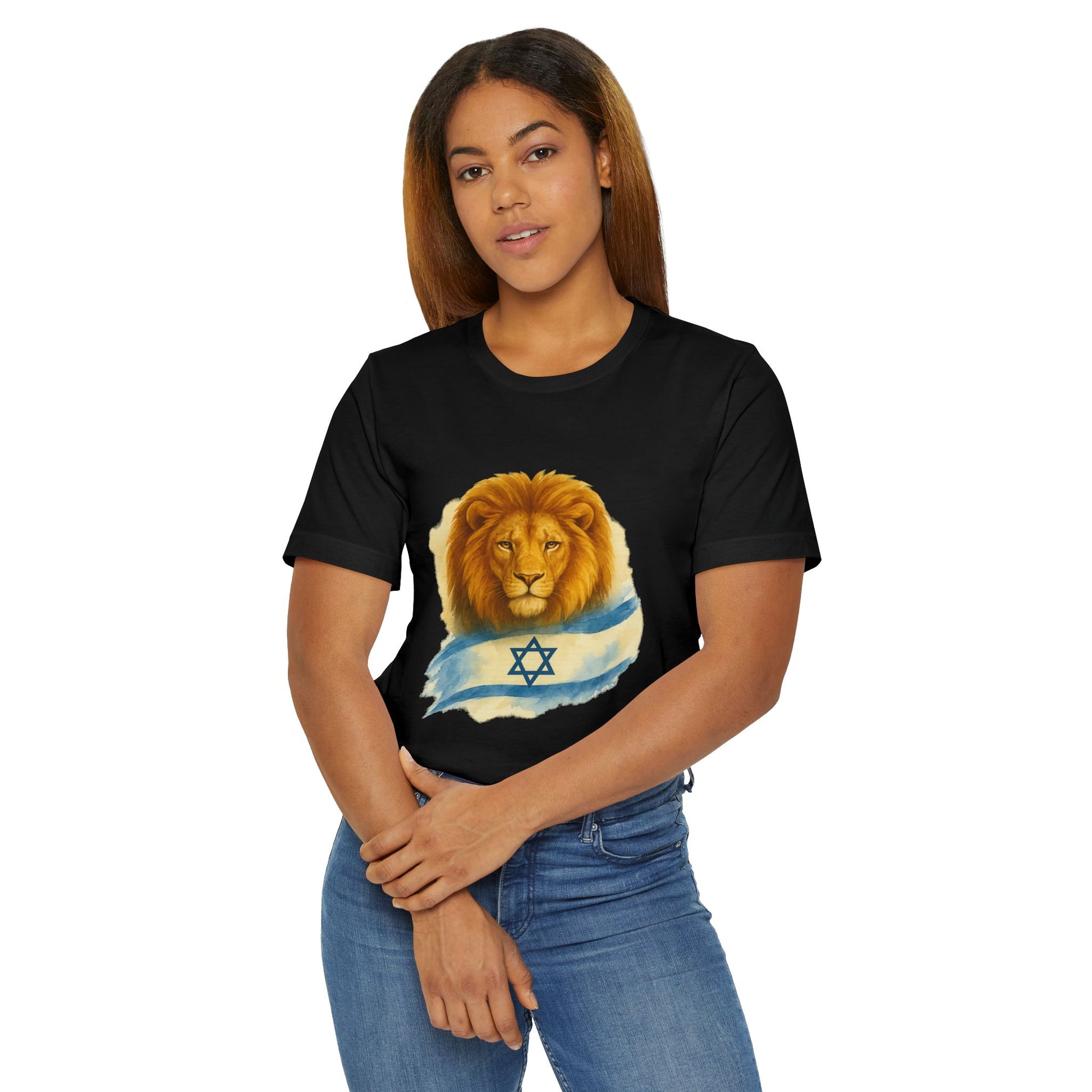 Lion Of Israel Unisex Jersey T-Shirt - American Zionist