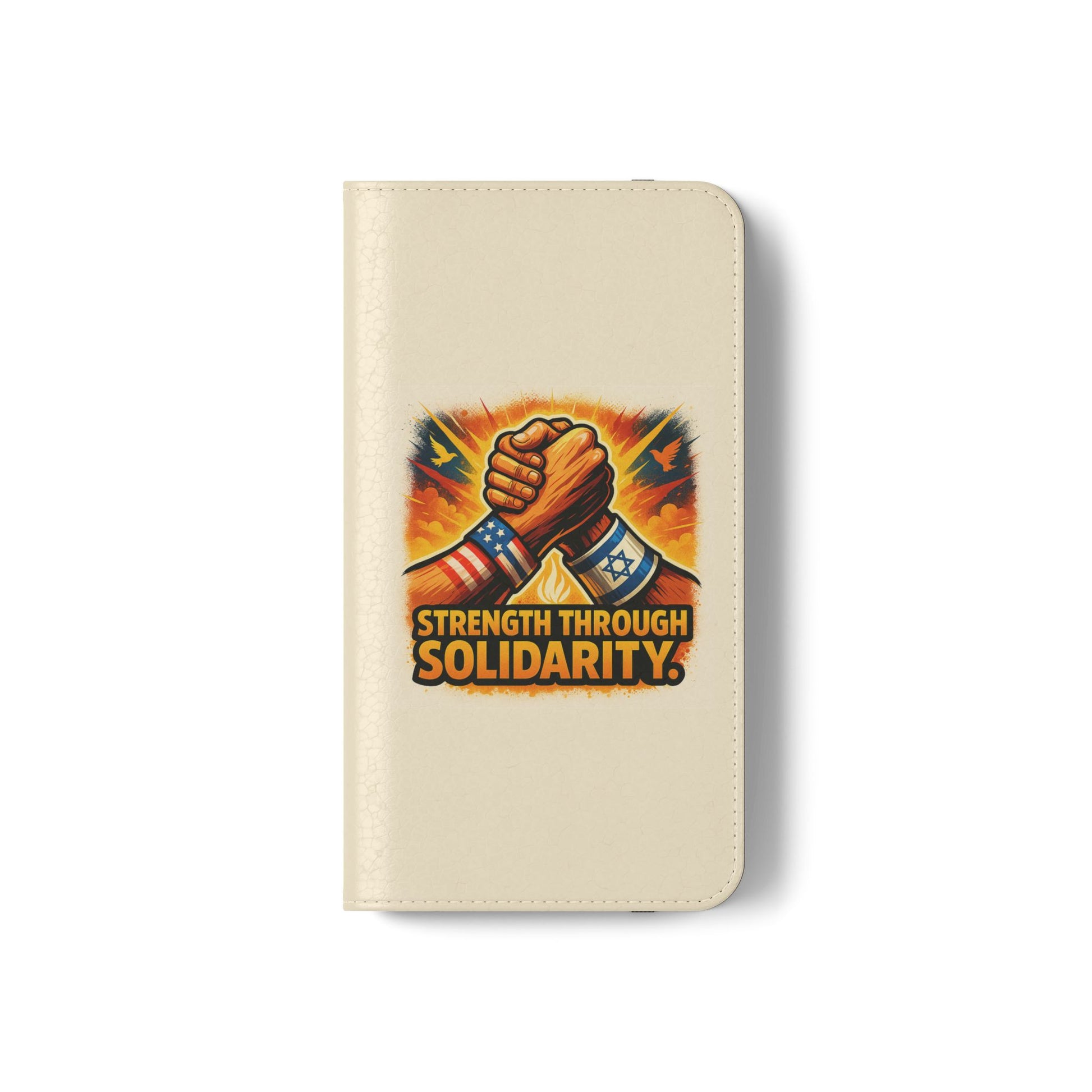Strength Through Solidarity Flip Cases - American Zionist