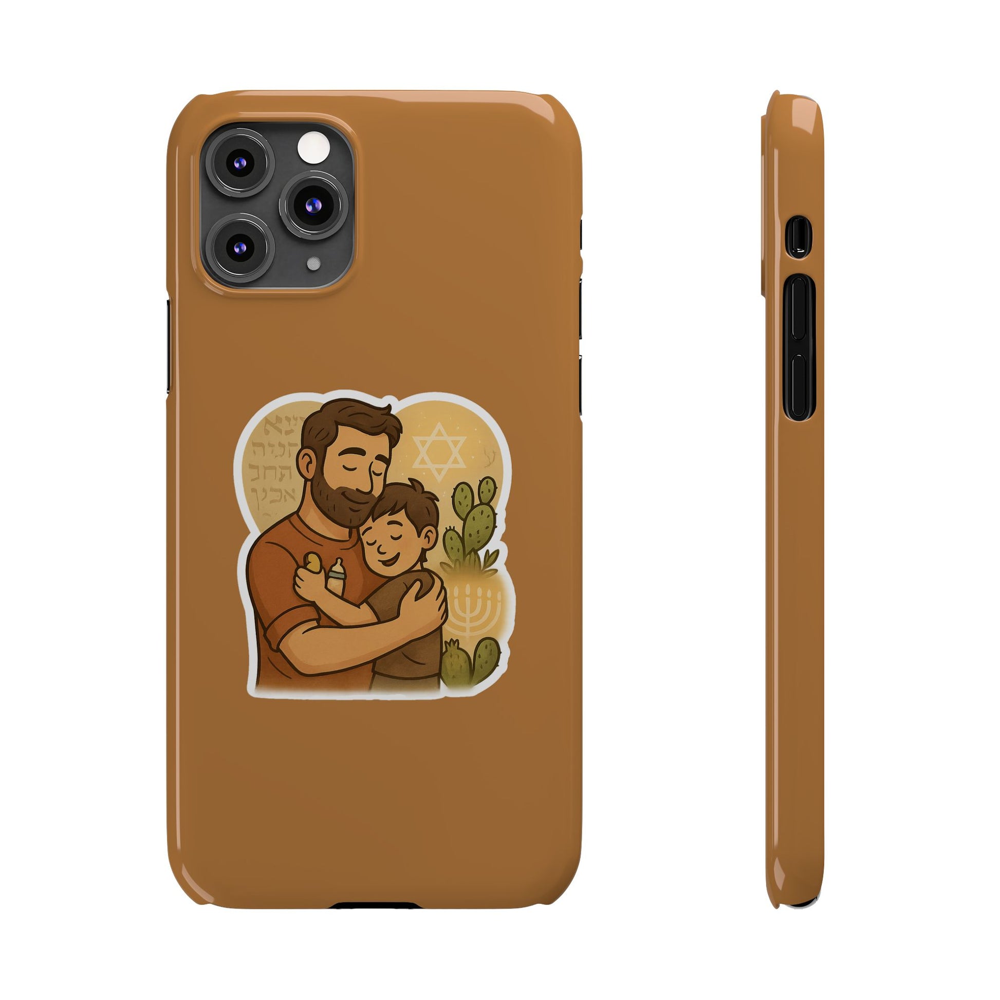 Dad Love Slim Phone Cases - American Zionist