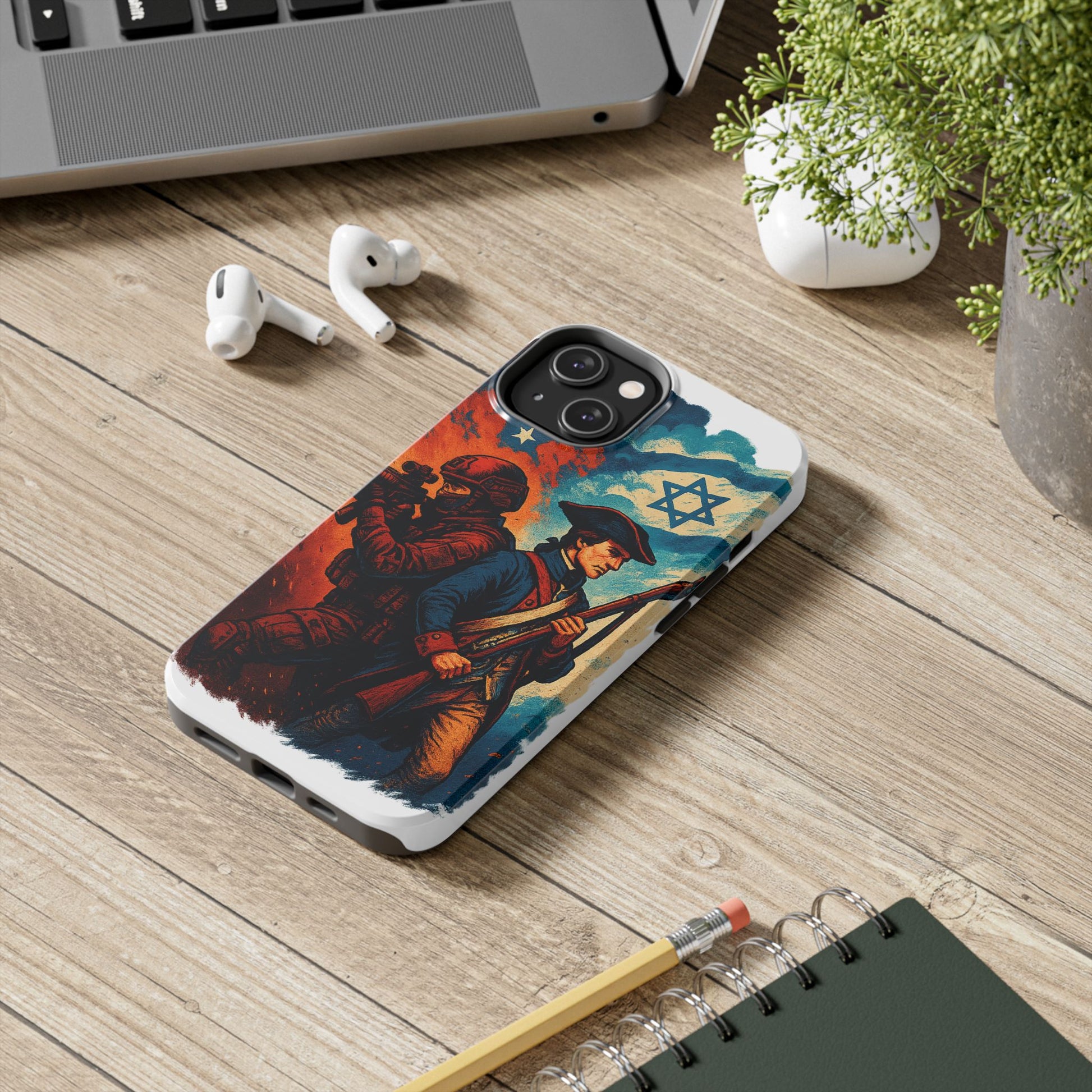 Defenders Across Generations Tough Phone Cases - American Zionist