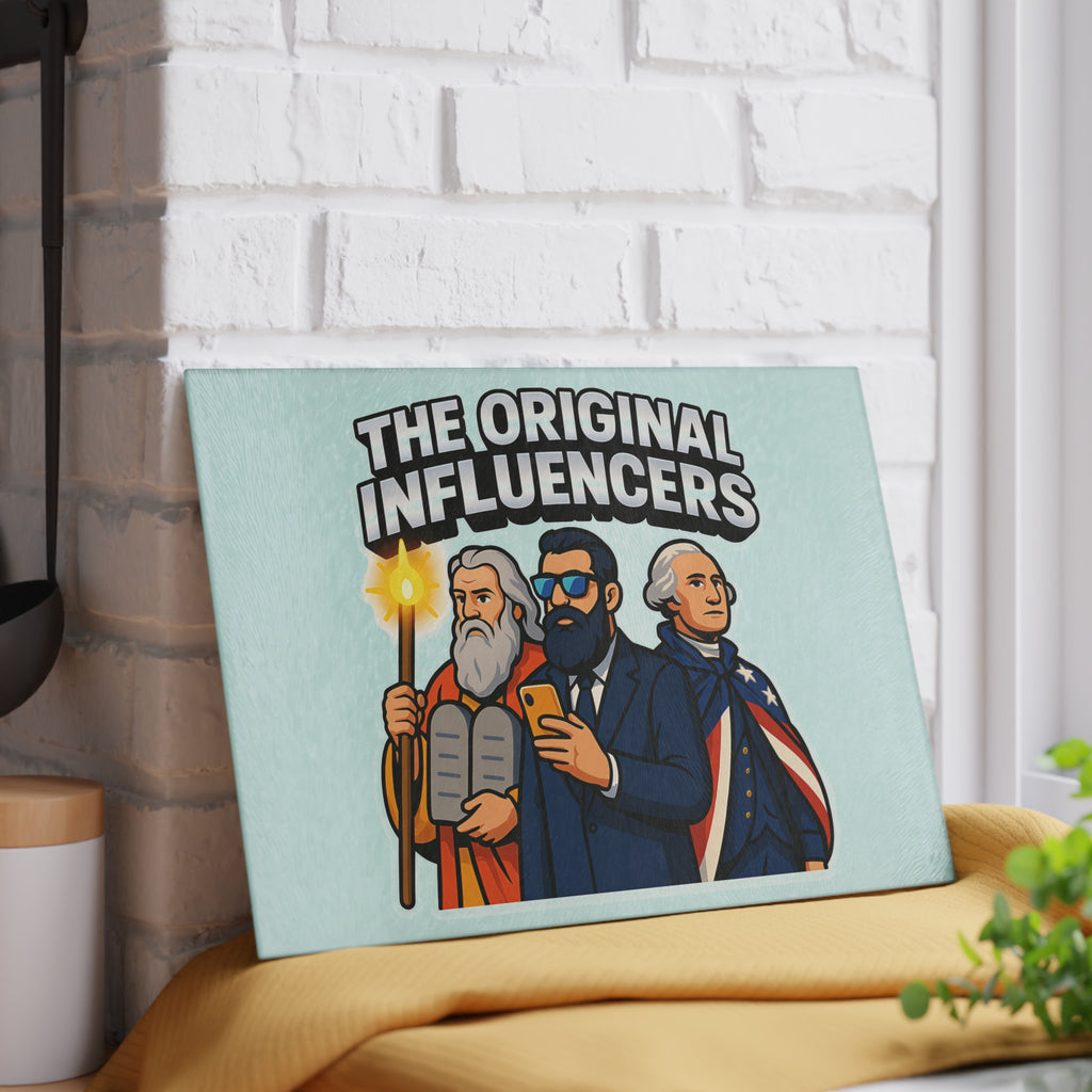 Original Influencers Glass Cutting Board - American Zionist