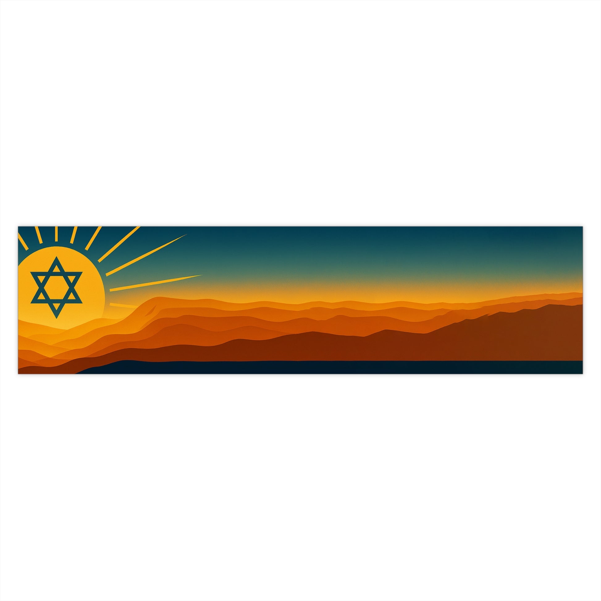 Promise At Dawn Bumper Stickers - American Zionist