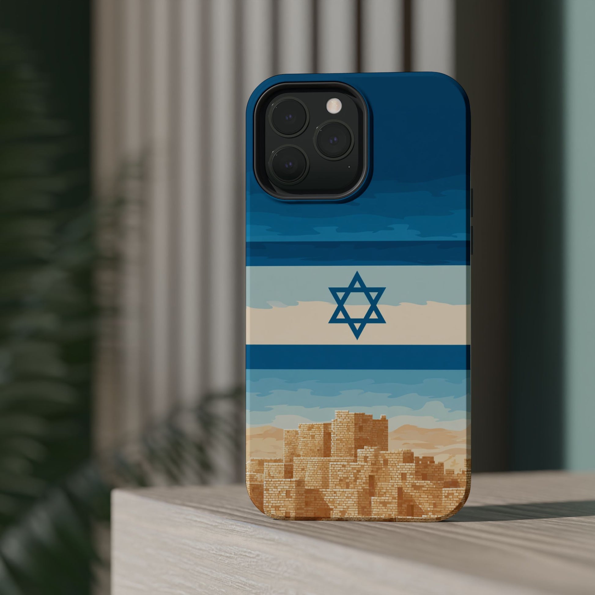 Israel Sand City Magnetic Tough Cases - American Zionist
