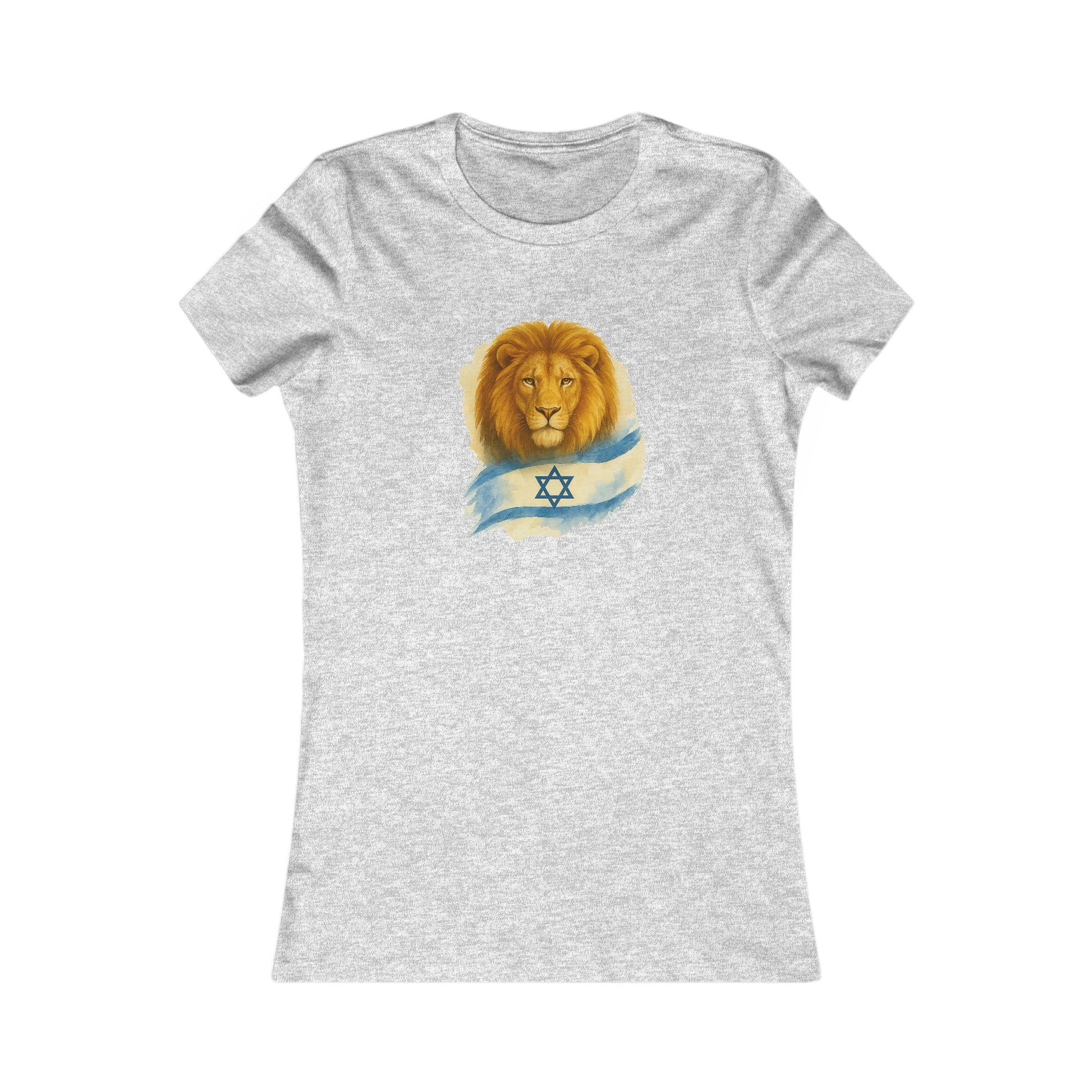 Lion Of Israel Women's Favorite Tee - American Zionist