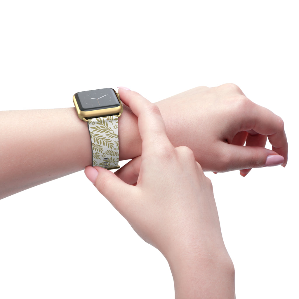 Olive Bloom Watch Band - American Zionist