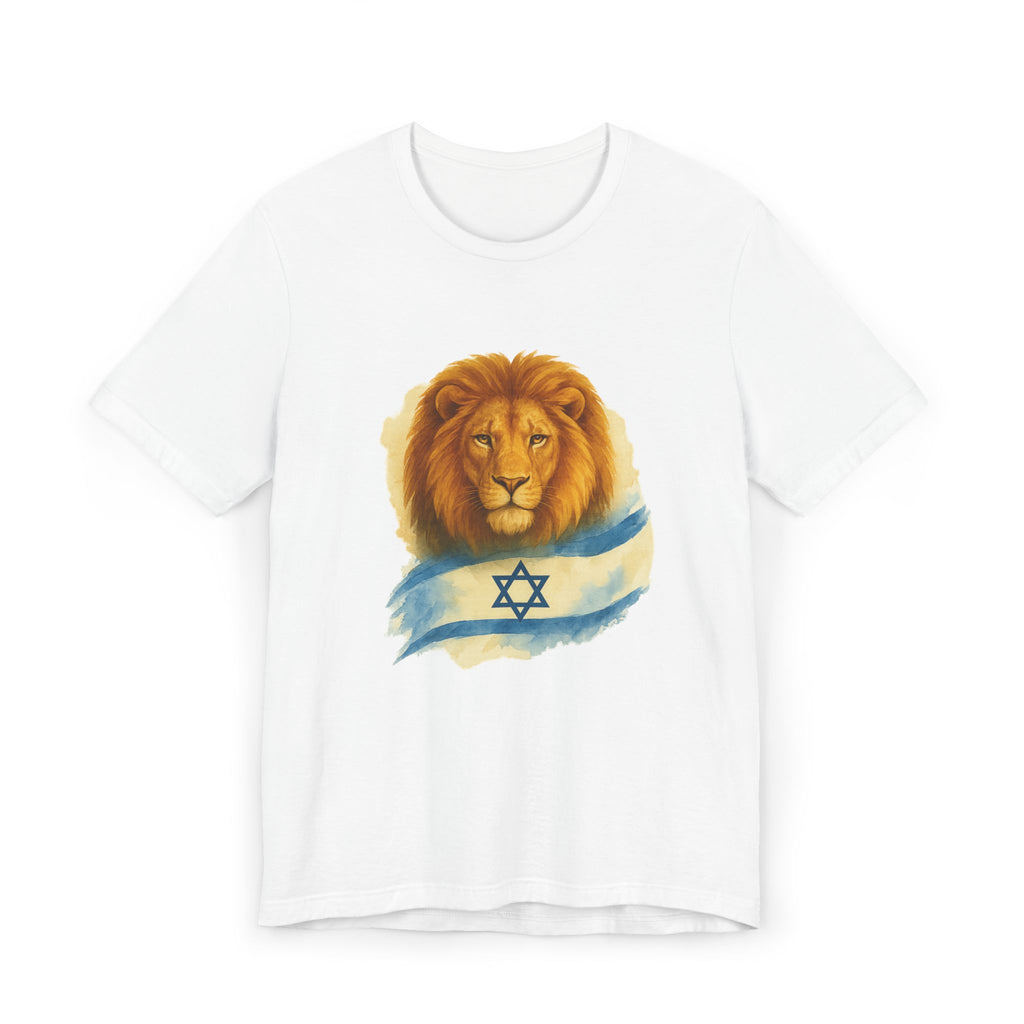 Lion Of Israel Unisex Jersey T-Shirt - American Zionist