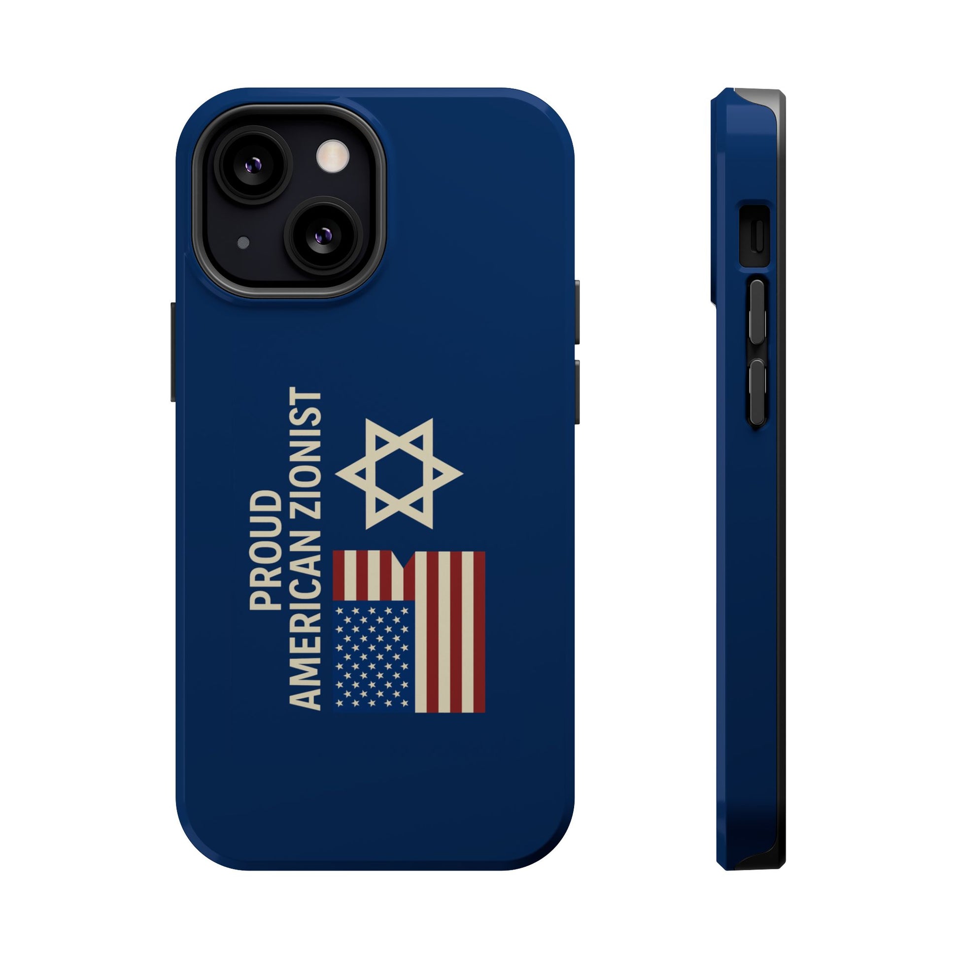 Blue Proud American Zionist Magnetic Tough Cases - American Zionist