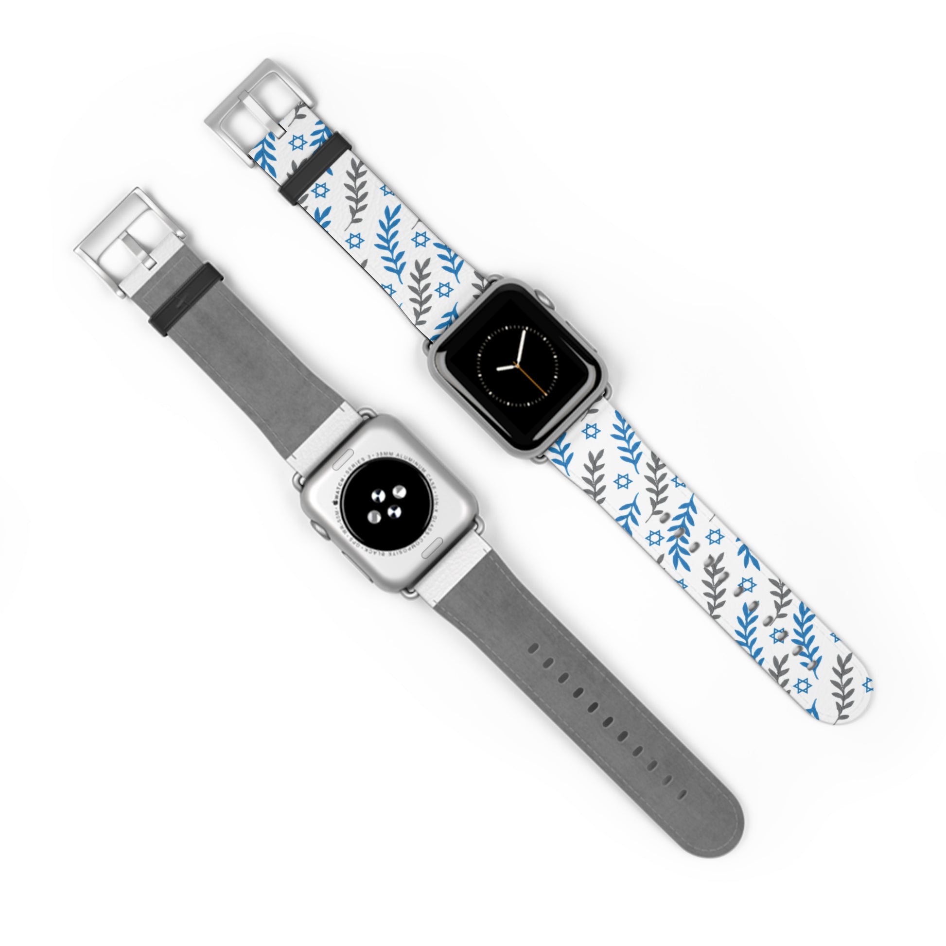 Olive and Shield Watch Band - American Zionist