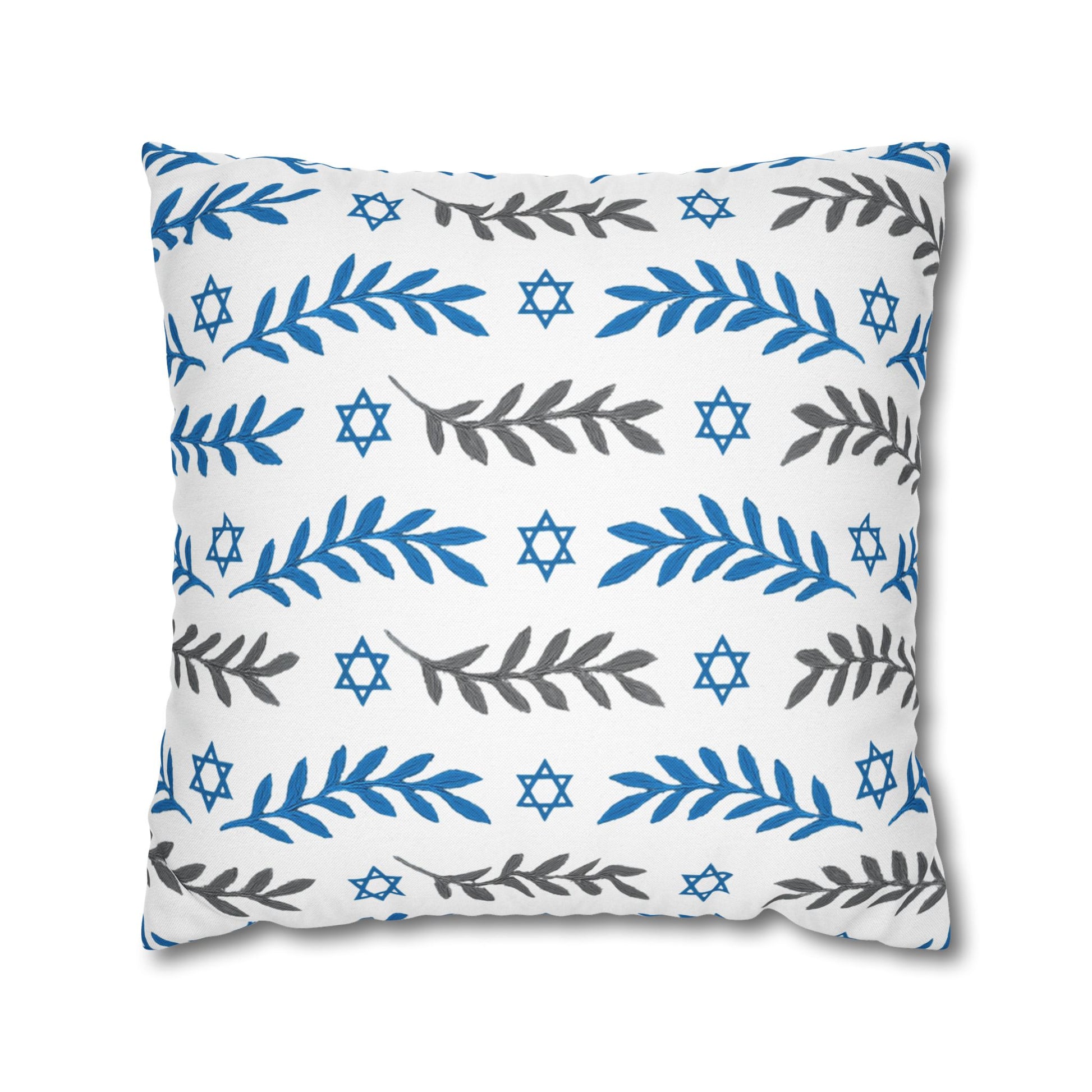 Olive and Shield Spun Polyester Square Pillowcase - American Zionist