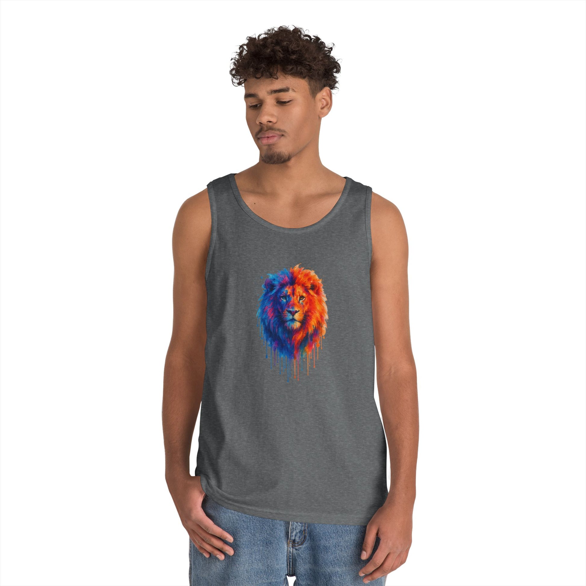 Judah Unleashed Unisex Heavy Cotton Tank Top - American Zionist