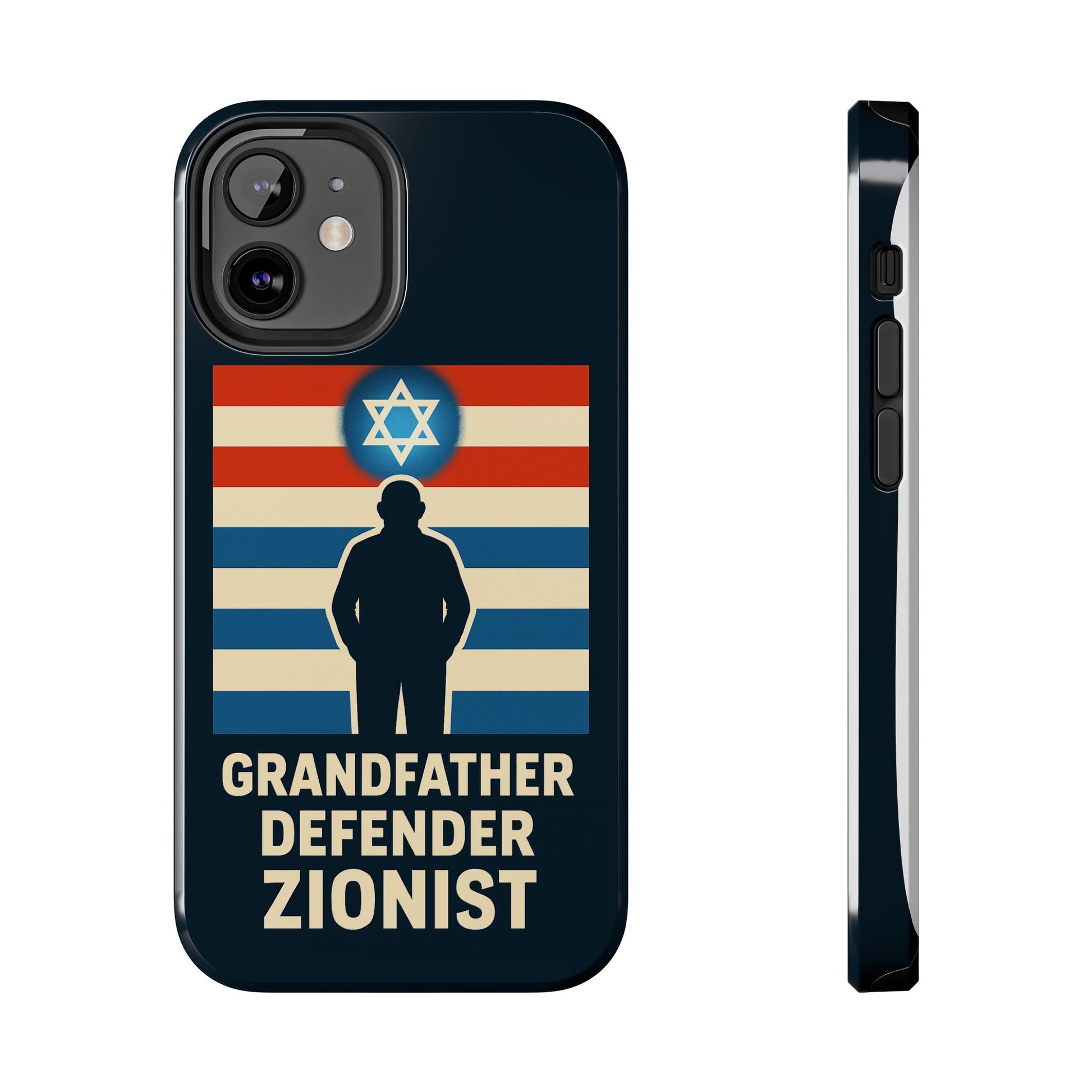 Grandfather Zionist Tough Phone Cases - American Zionist