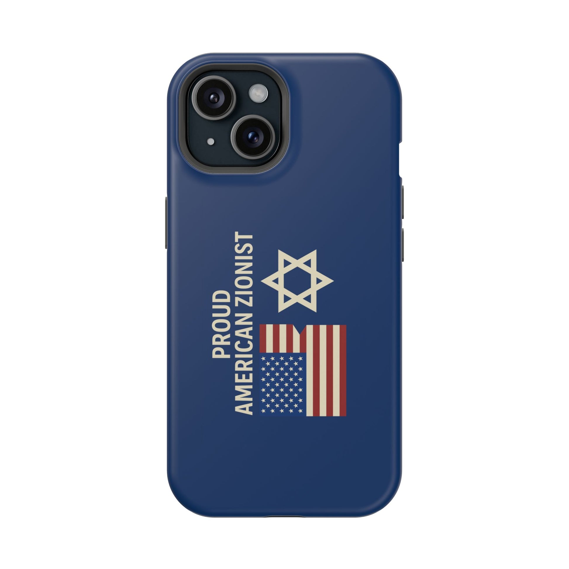 Blue Proud American Zionist Magnetic Tough Cases - American Zionist