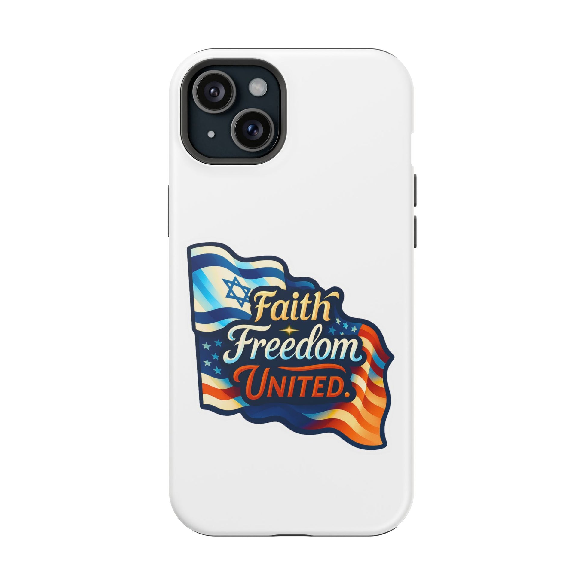 Faith Freedom United Magnetic Tough Cases - American Zionist