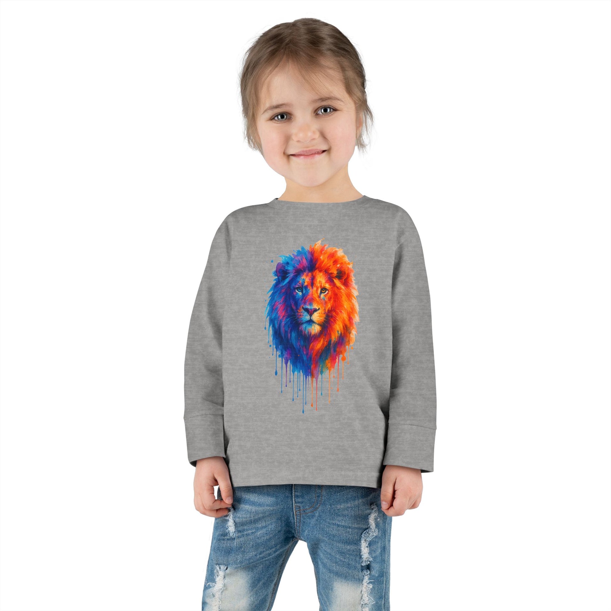 Judah Unleashed Toddler Long Sleeve Tee - American Zionist