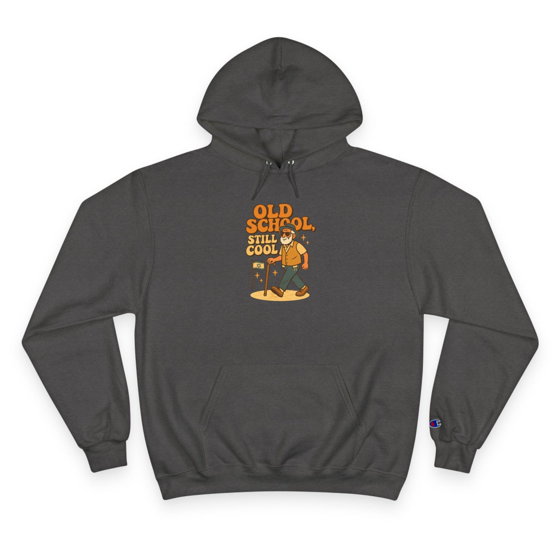 Old School Grandpa Champion Hoodie - American Zionist