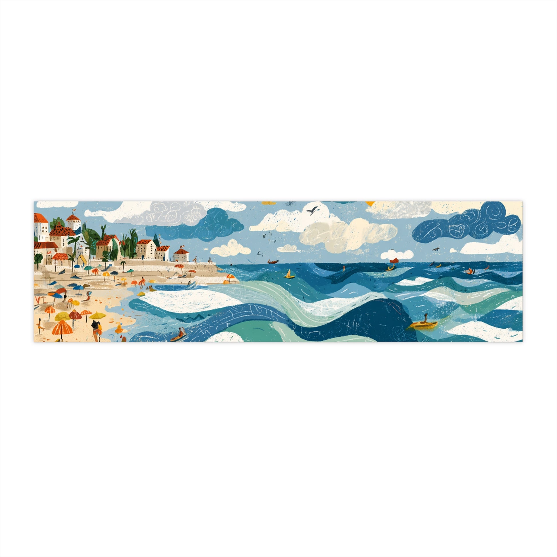 Tel Aviv Beach Bumper Stickers - American Zionist