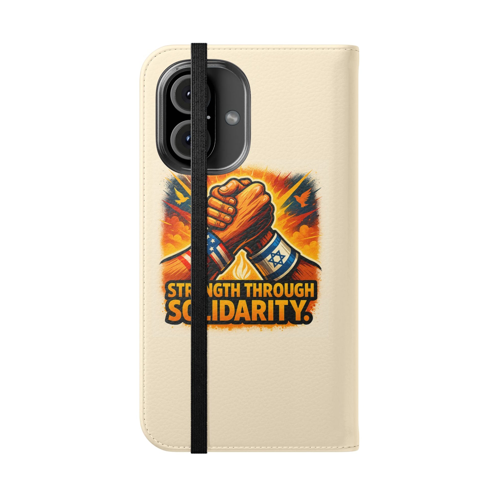 Strength Through Solidarity Flip Cases - American Zionist
