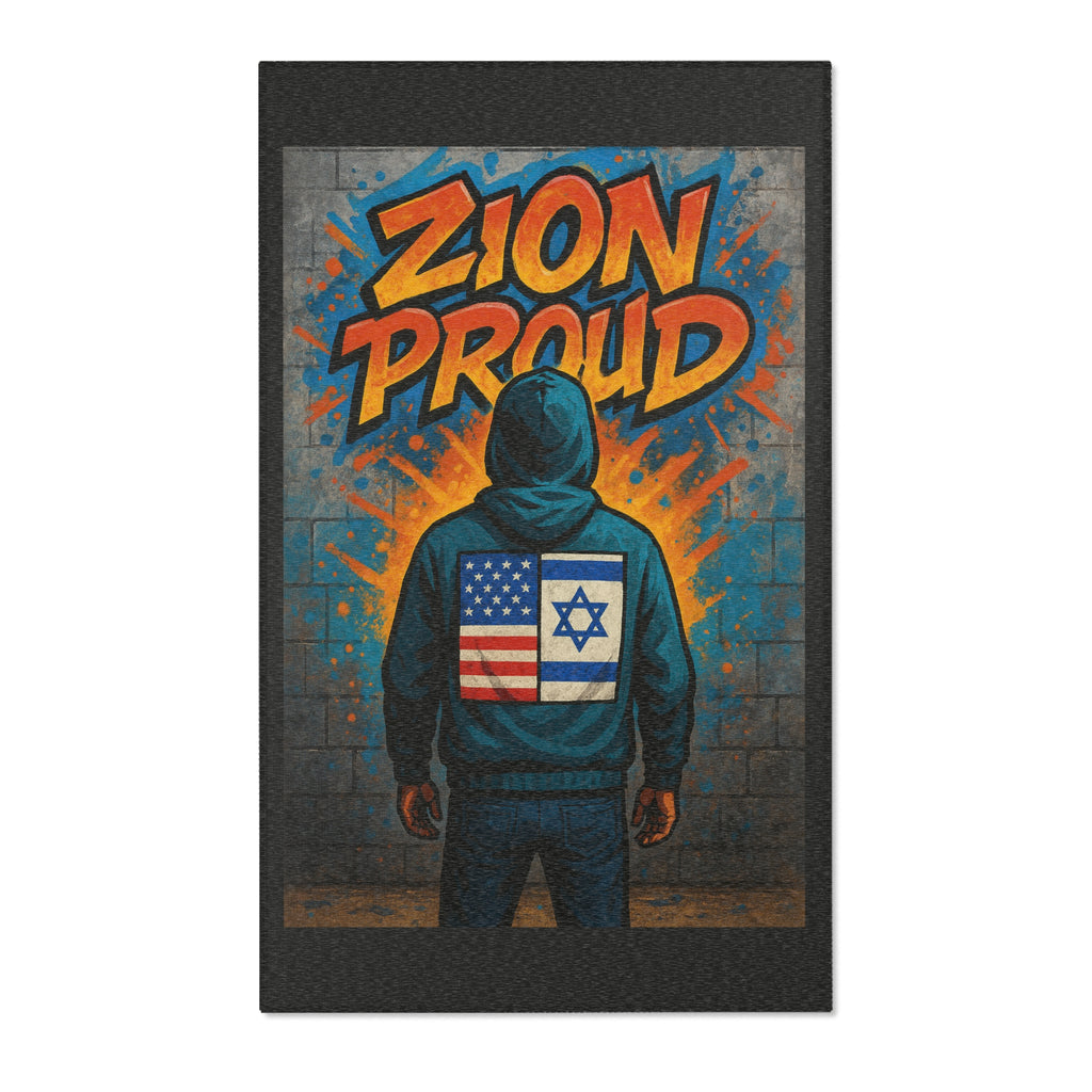 Zion Proud Area Rugs - American Zionist