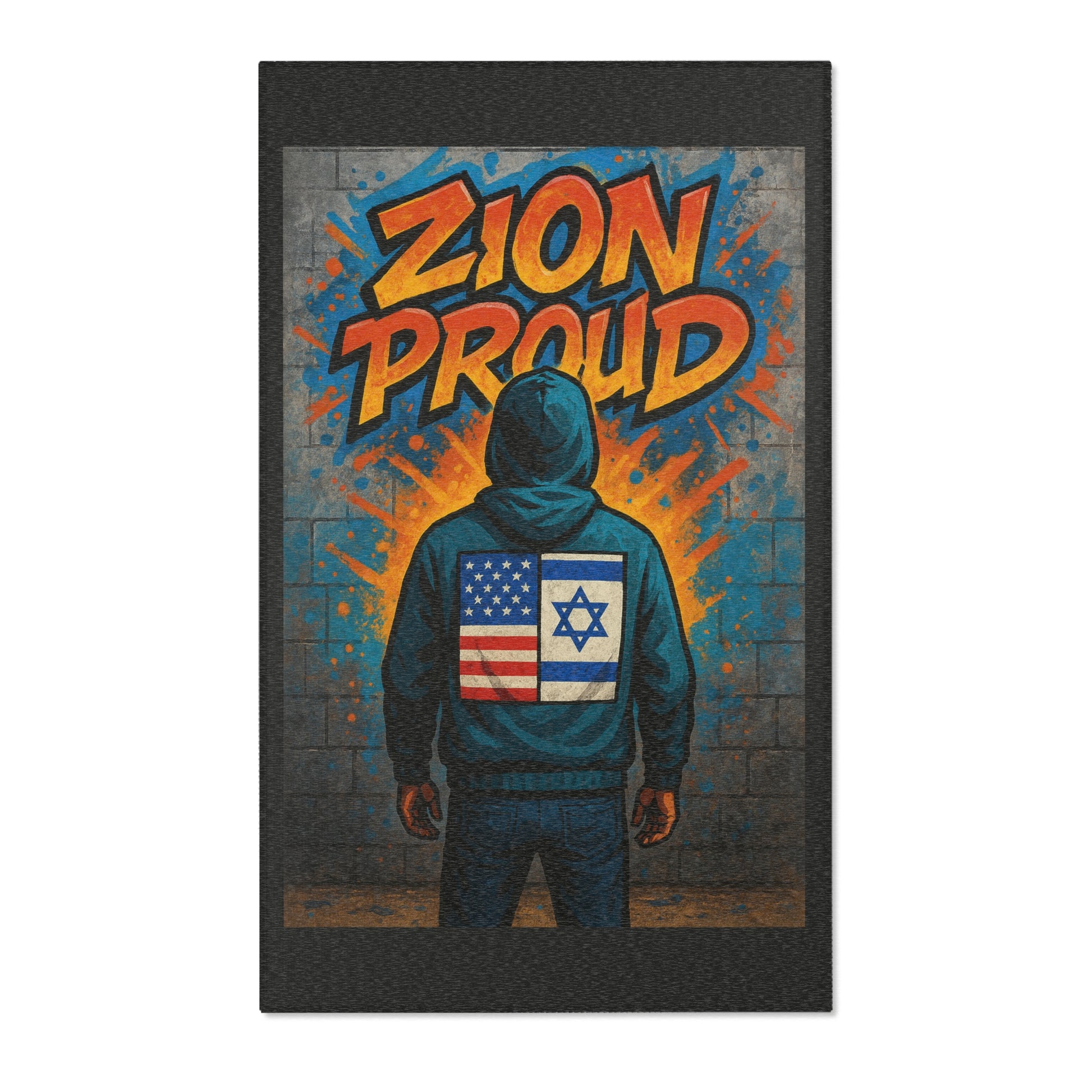 Zion Proud Area Rugs - American Zionist