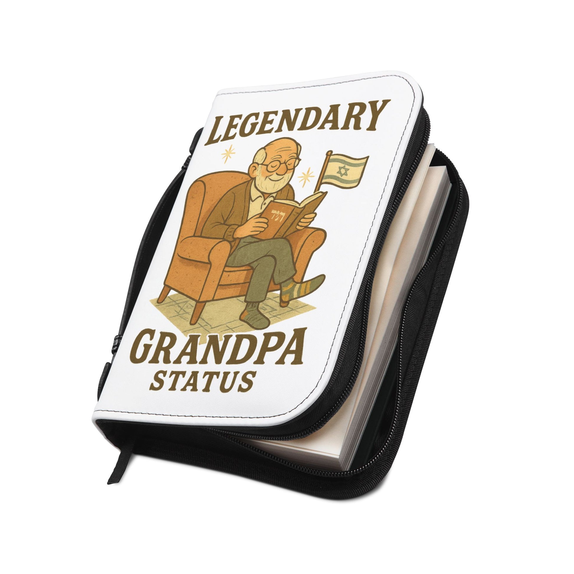 Legendary Grandpa Bible Cover - American Zionist