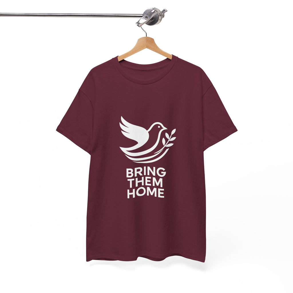 Dove Bring Them Home Unisex Heavy Cotton Tee - American Zionist