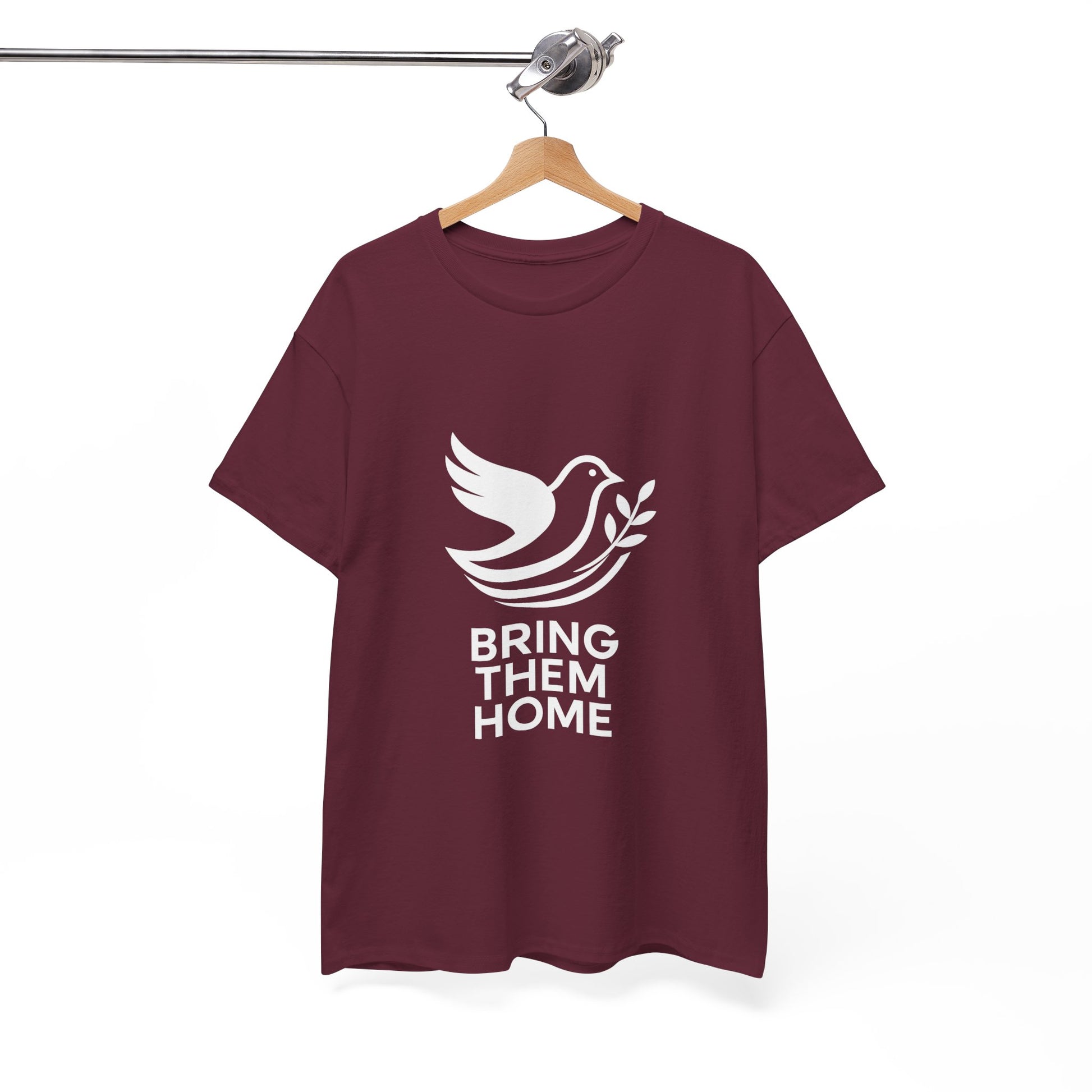 Dove Bring Them Home Unisex Heavy Cotton Tee - American Zionist