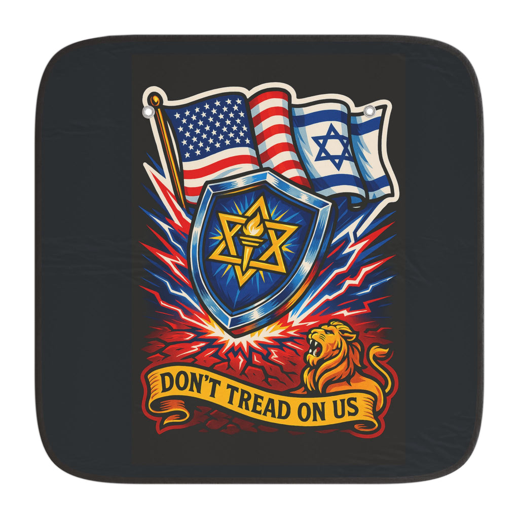 Don't Tread on Us Car Sun Shades - American Zionist