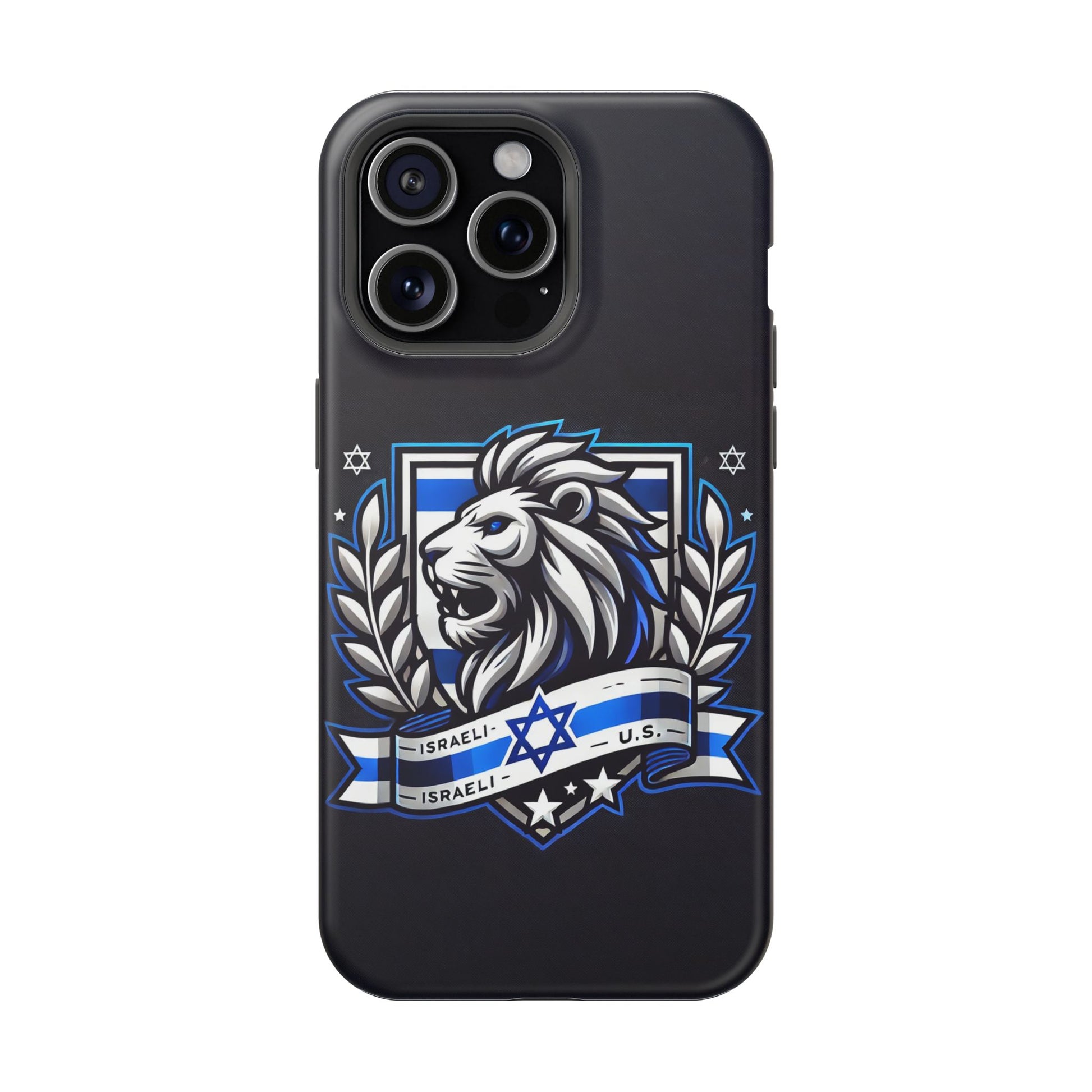 Lion of Judah Crest Magnetic Tough Cases - American Zionist