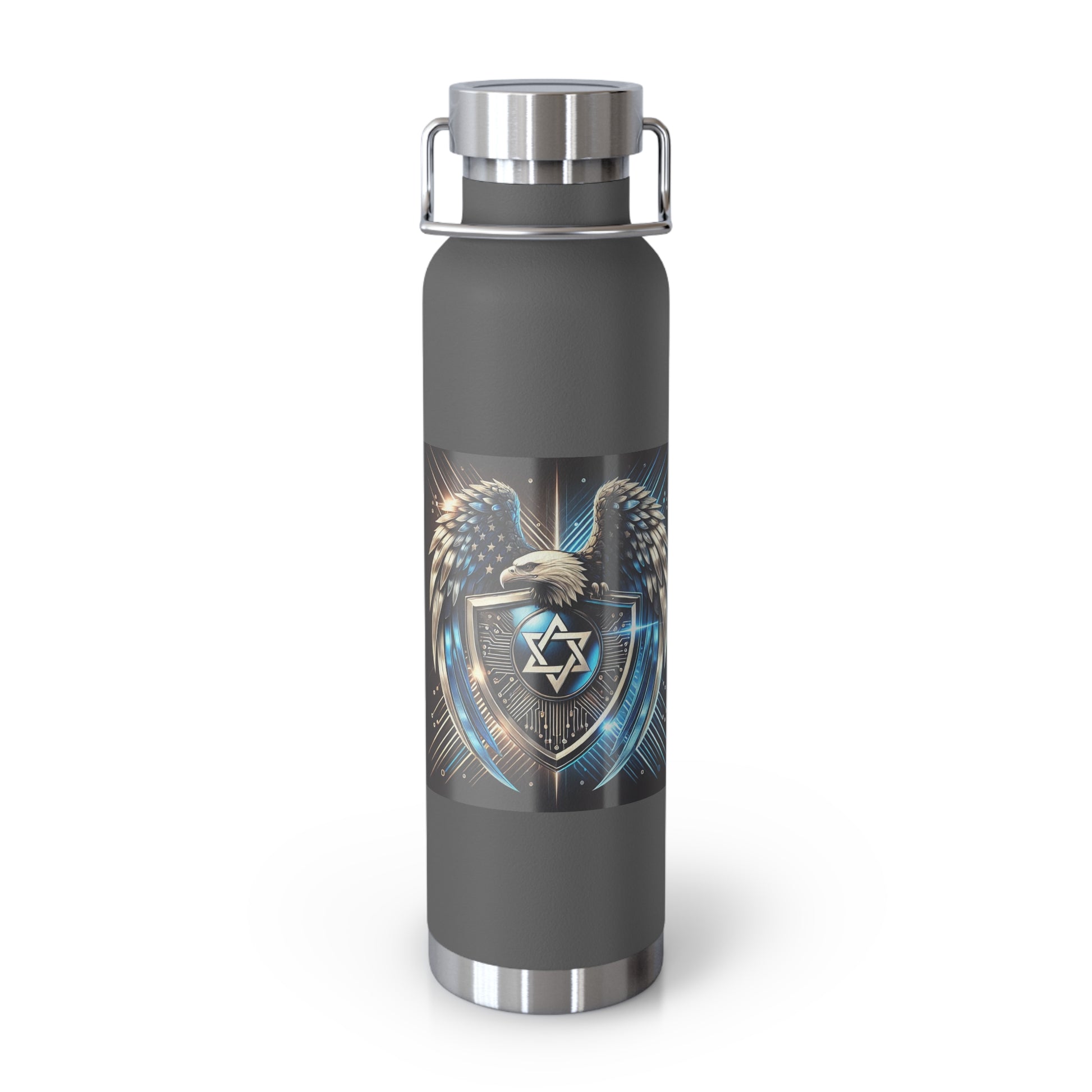 Wings of Zion Copper Vacuum Insulated Bottle, 22oz - American Zionist