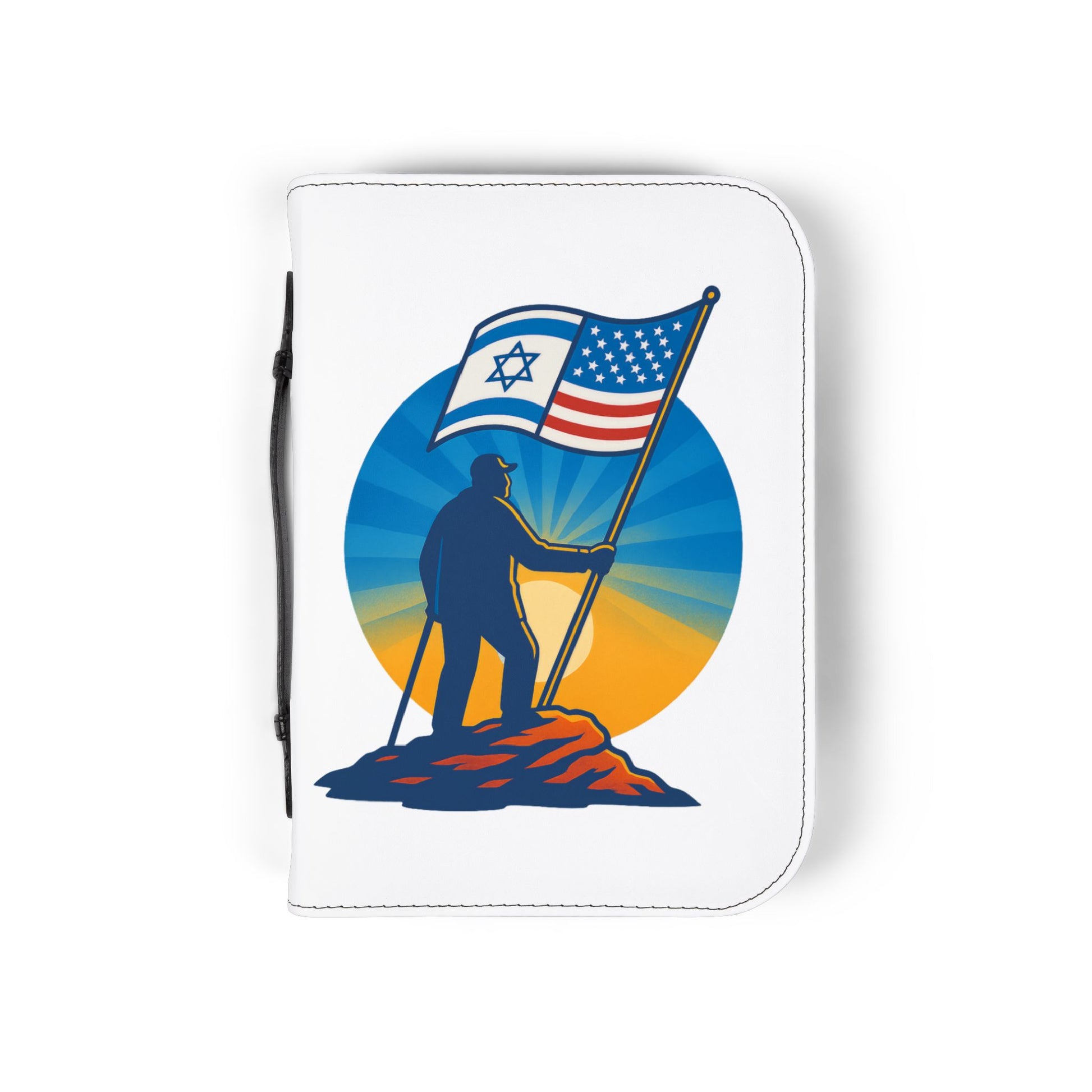 Grandpa Stands Tall Bible Cover - American Zionist