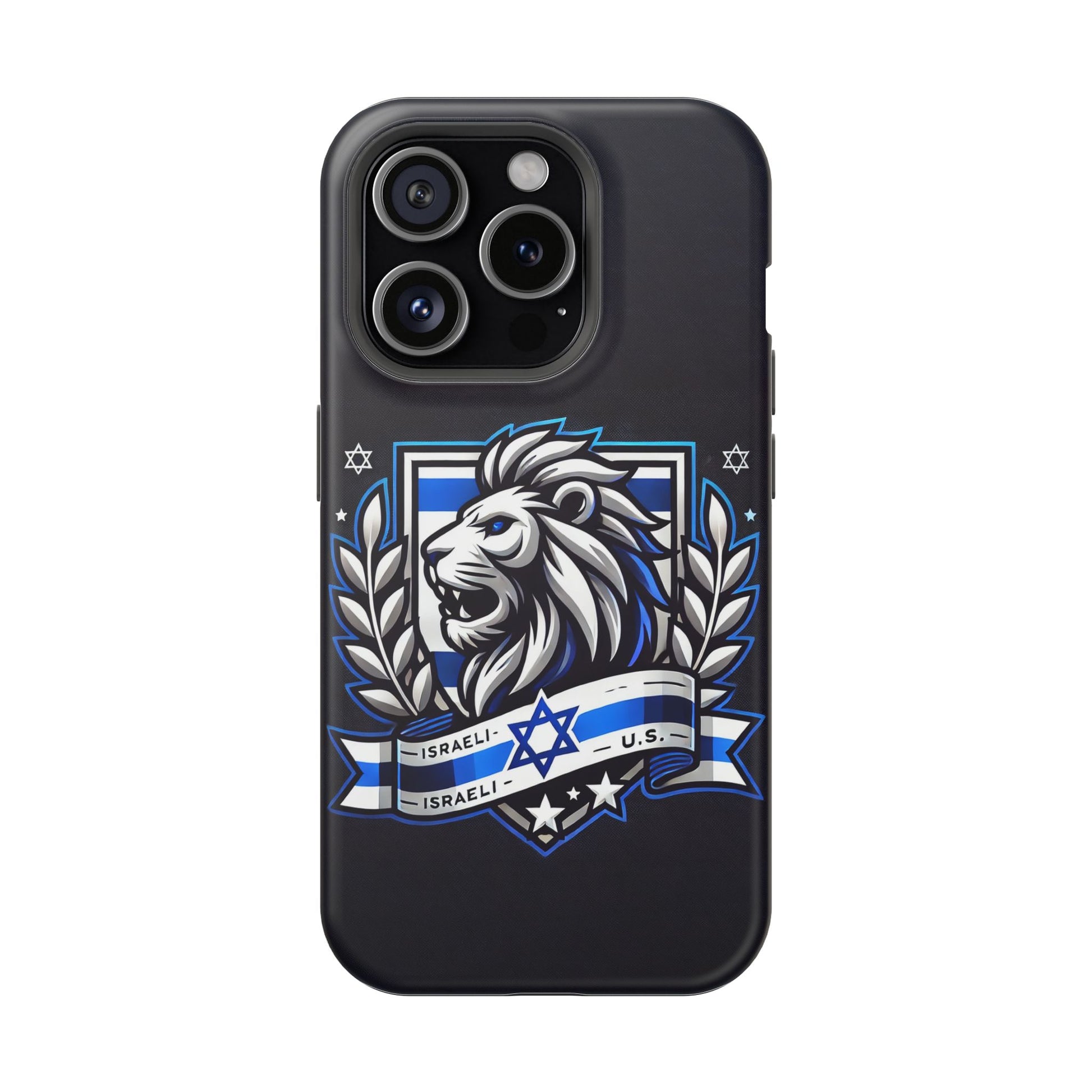 Lion of Judah Crest Magnetic Tough Cases - American Zionist