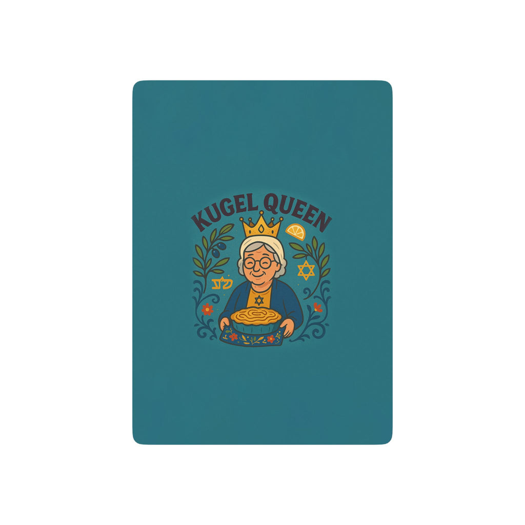 Kugel Queen Poker Playing Cards - American Zionist