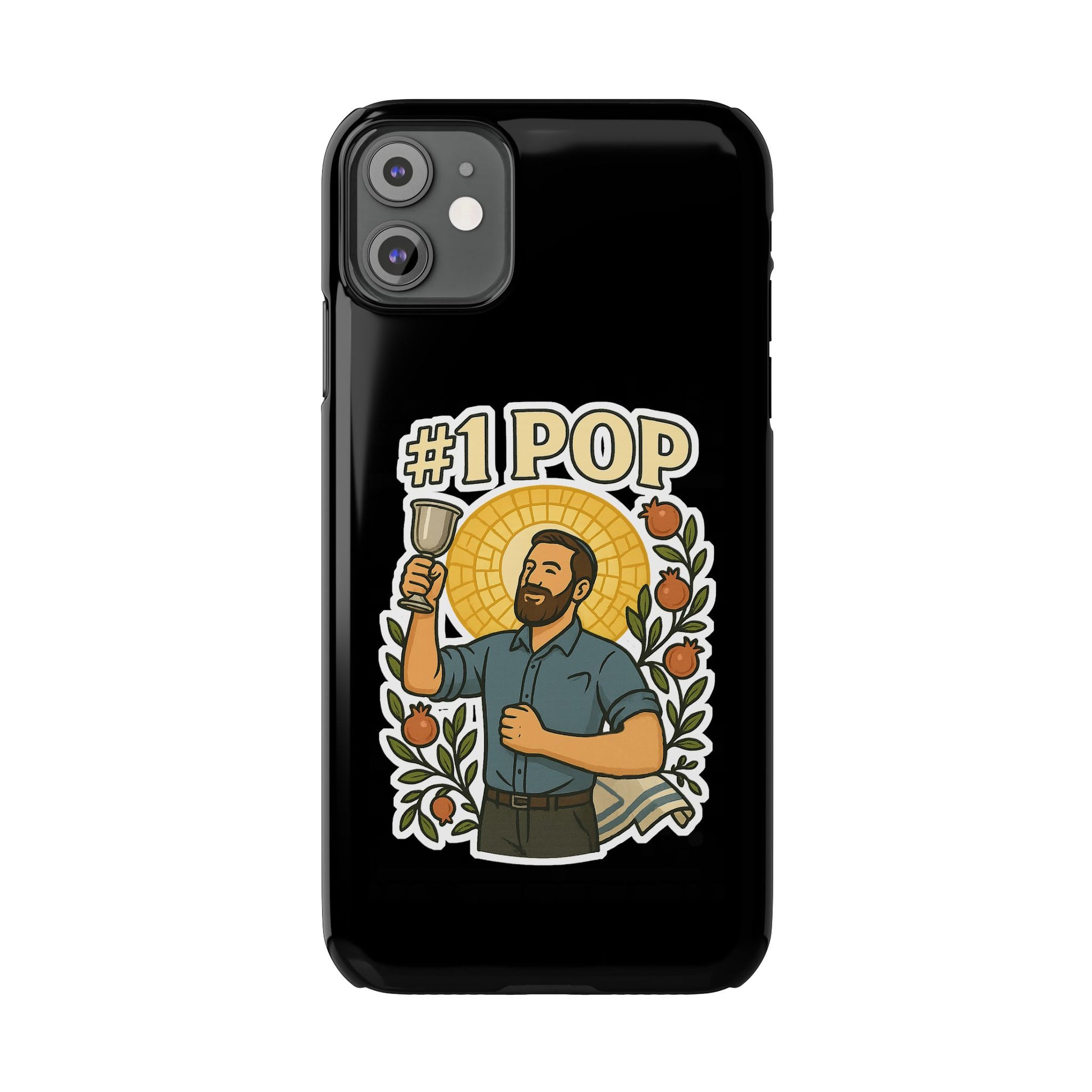 1 Pop Slim Phone Cases - American Zionist