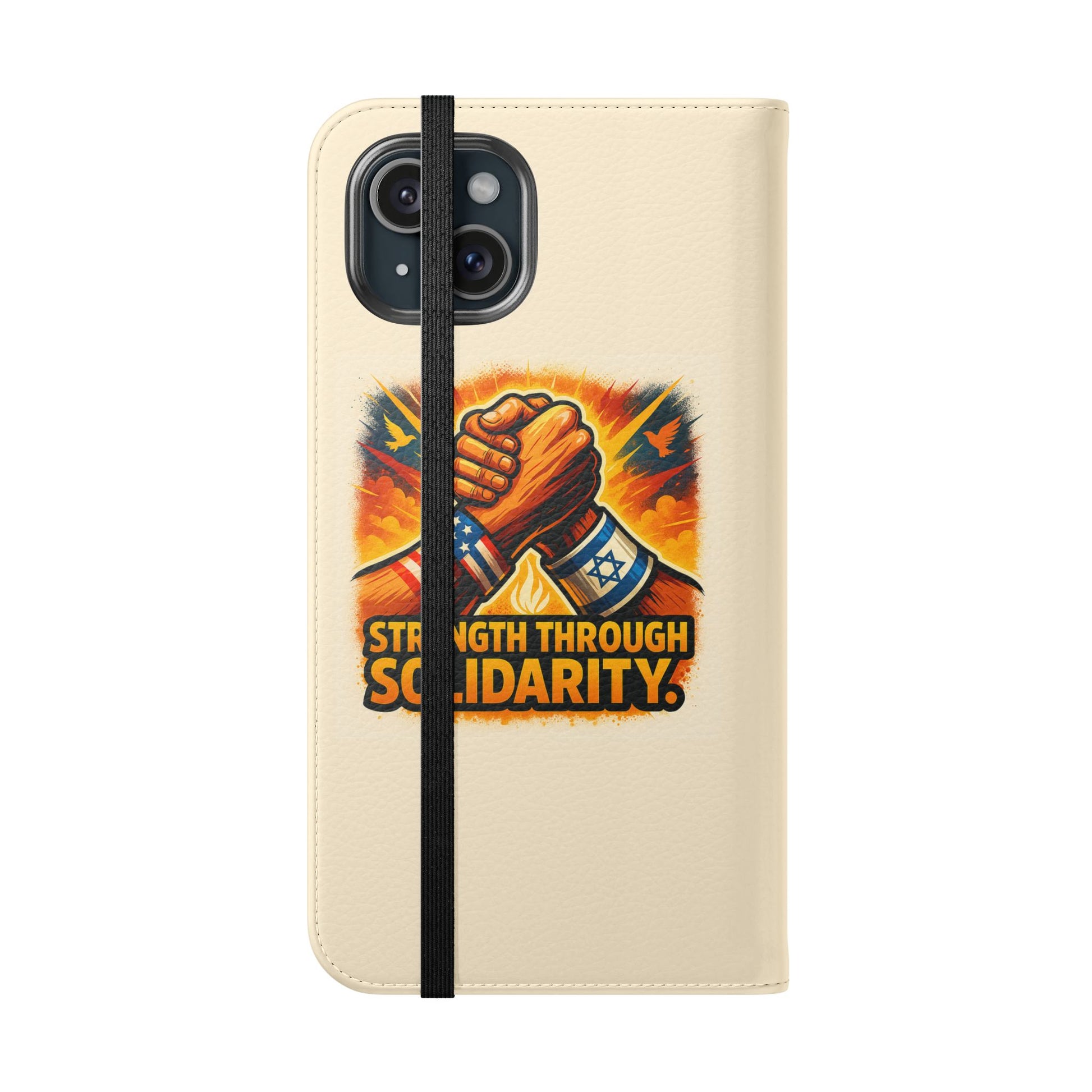 Strength Through Solidarity Flip Cases - American Zionist