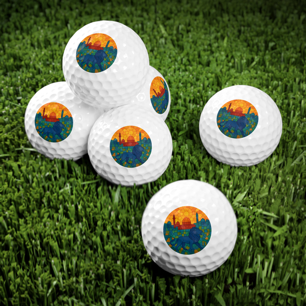 Guardian Of The City Golf Balls, 6pcs - American Zionist