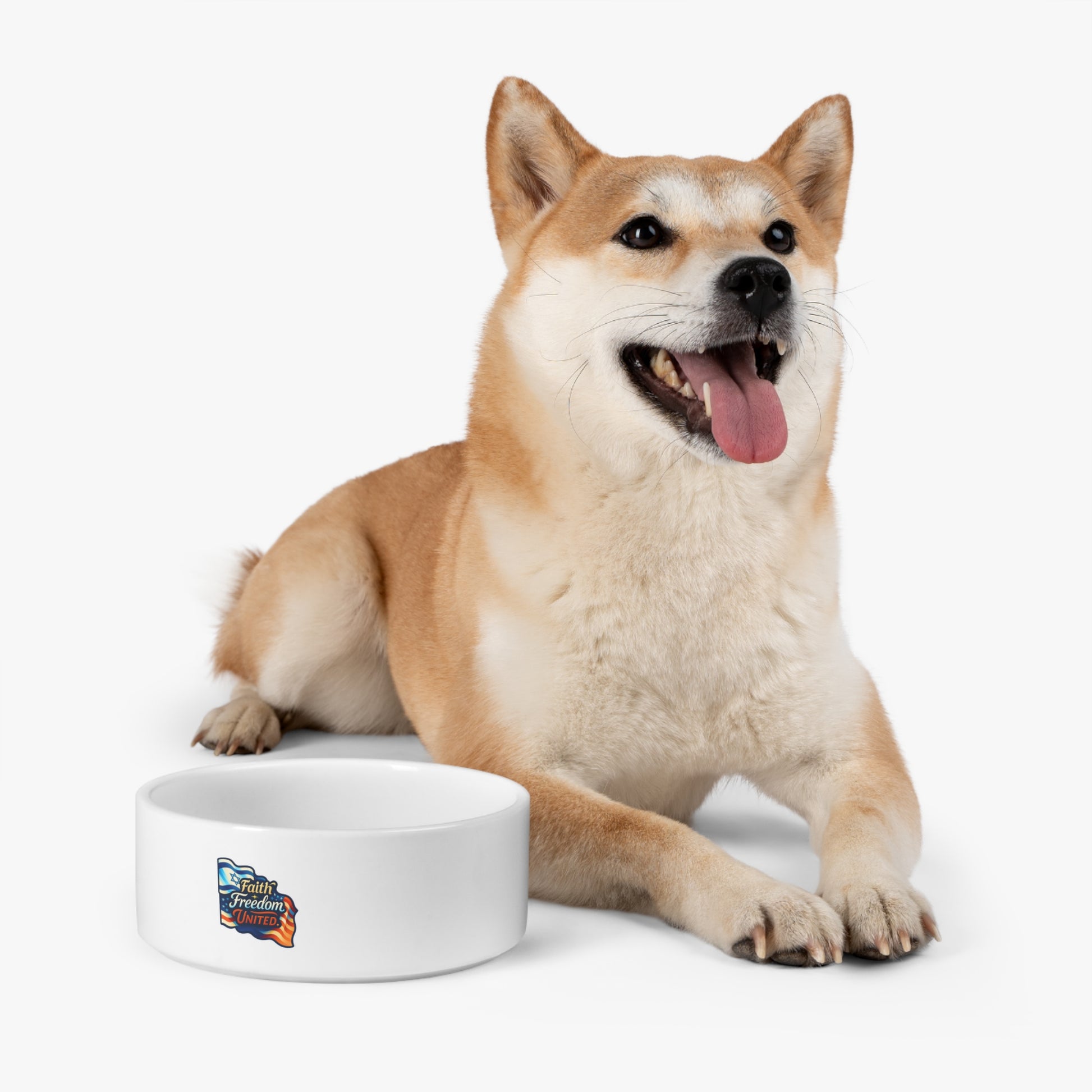 Faith Freedom United Pet Bowl 16oz - American Zionist