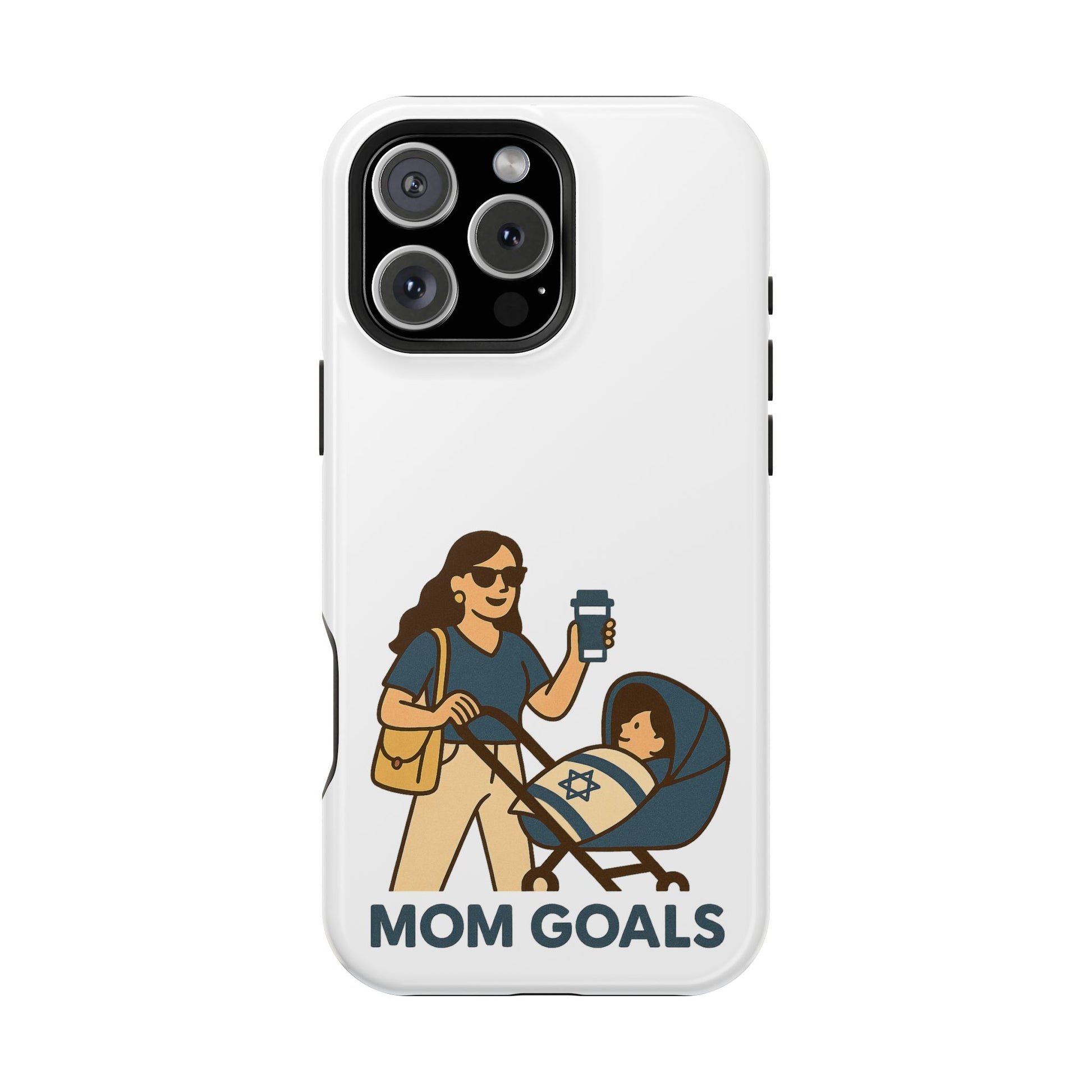 Mom Goals Magnetic Tough Cases - American Zionist