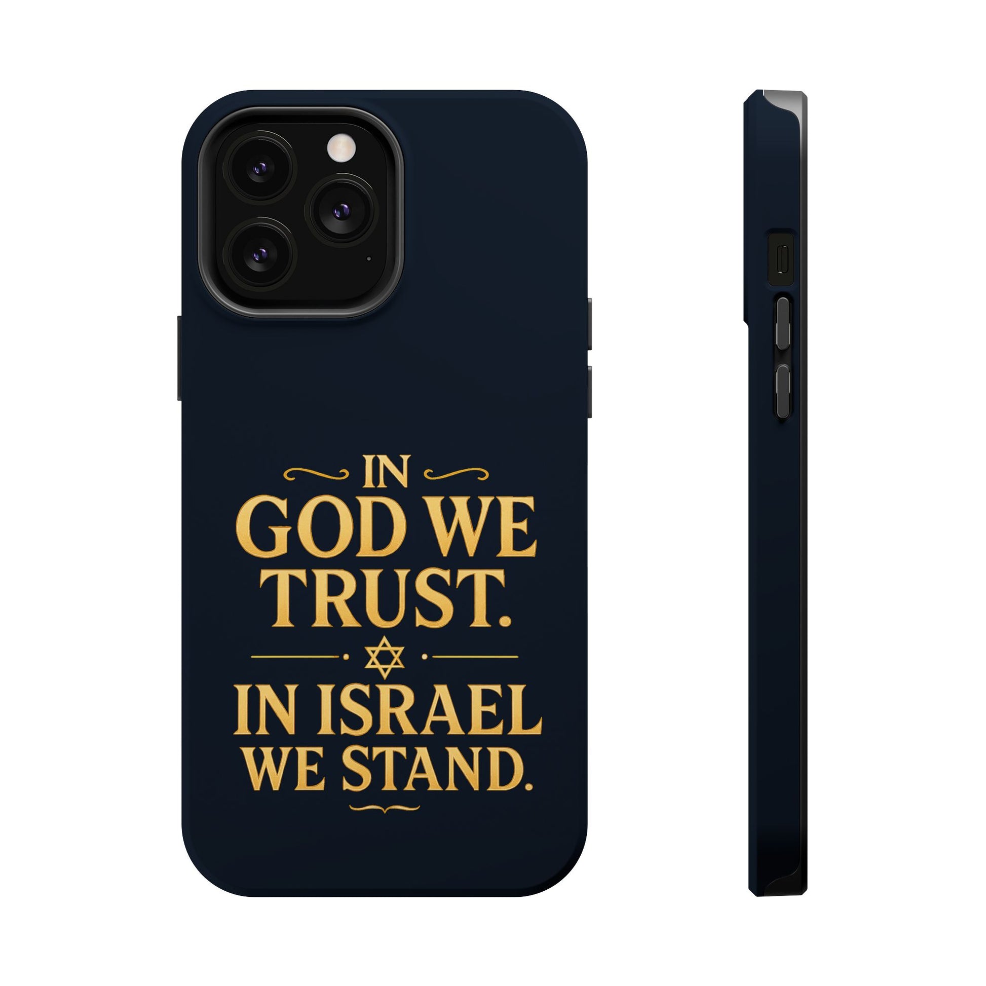 In God With Israel Magnetic Tough Cases - American Zionist