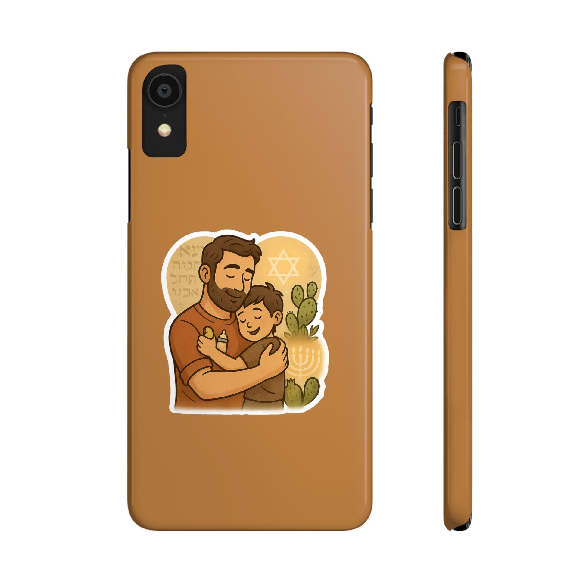 Dad Love Slim Phone Cases - American Zionist