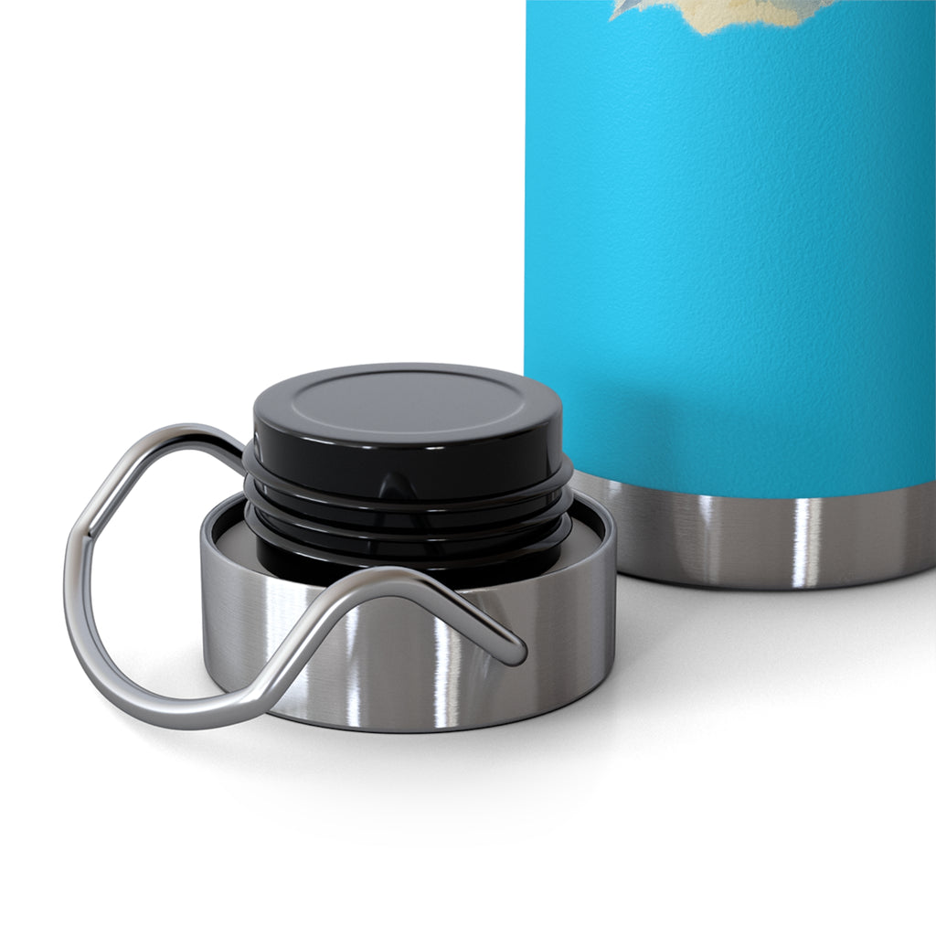Lion Of Israel Copper Vacuum Insulated Bottle, 22oz - American Zionist