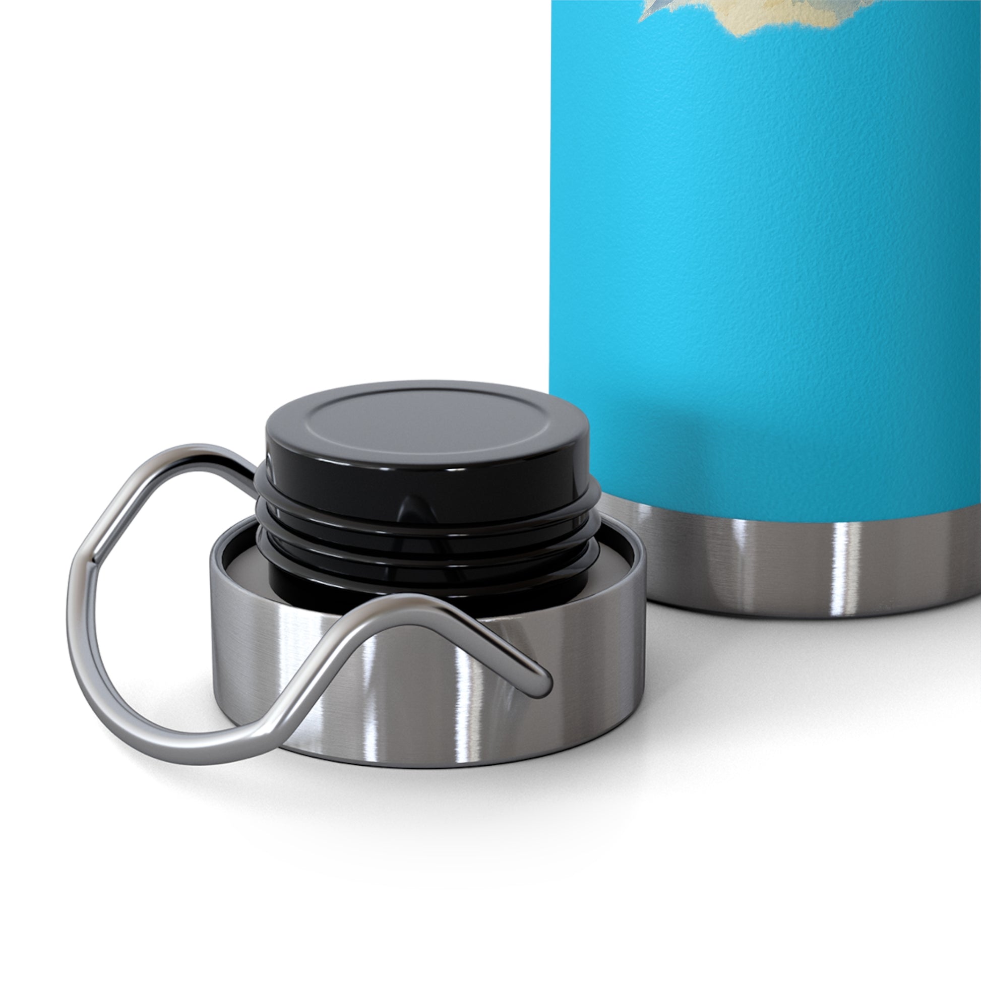 Lion Of Israel Copper Vacuum Insulated Bottle, 22oz - American Zionist