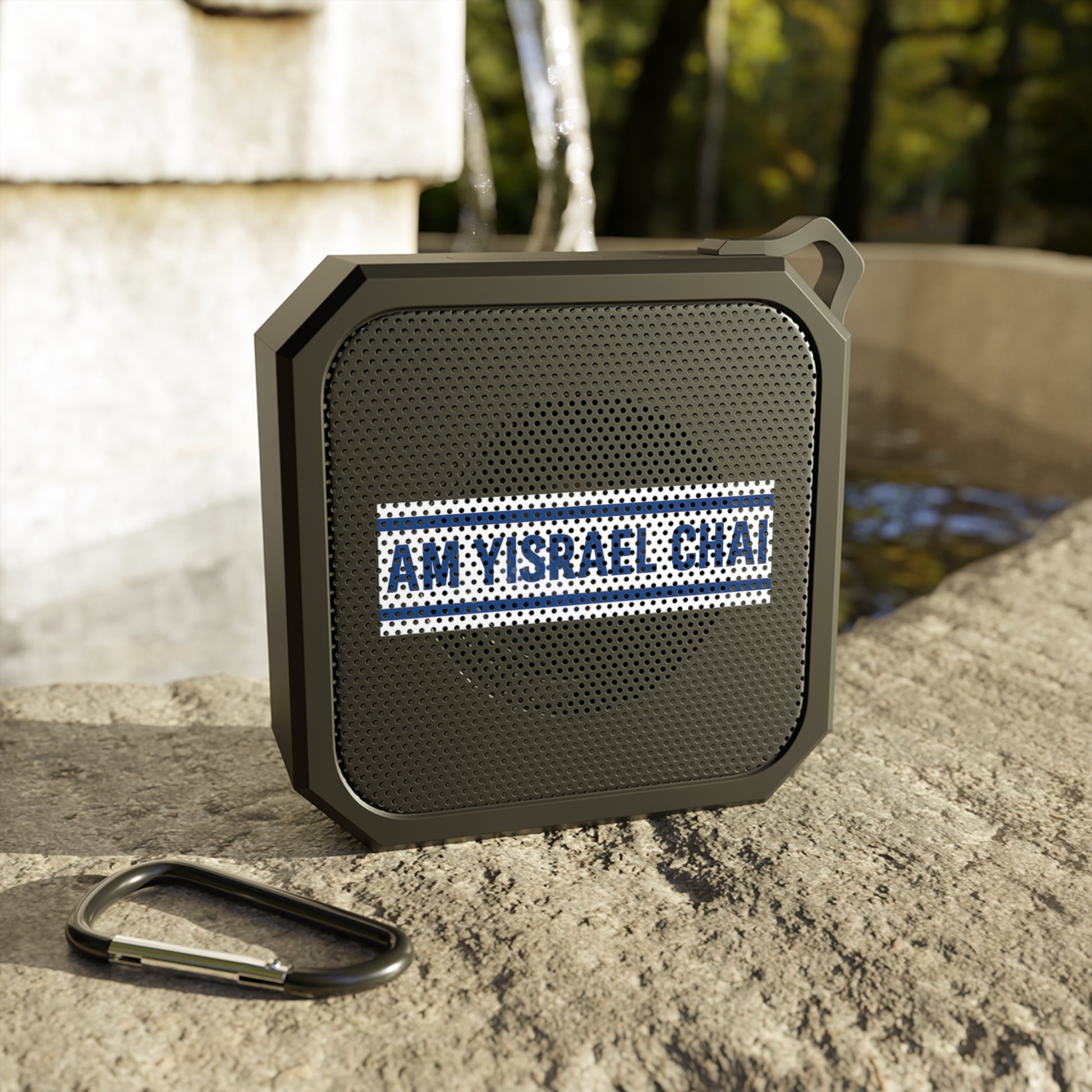 Chai Bar Wordmark Blackwater Outdoor Bluetooth Speaker - American Zionist